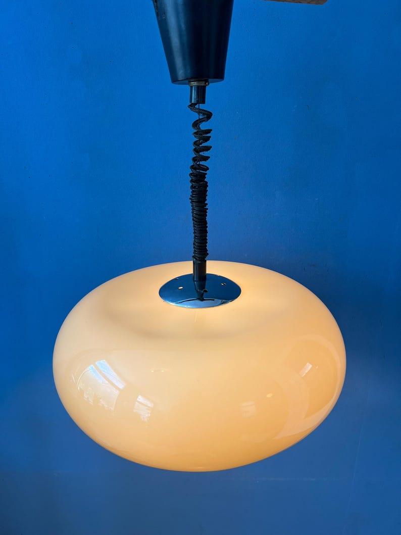 Space Age Lampada a sospensione in plexiglass a forma di fungo NO AGE, anni '70 in vendita