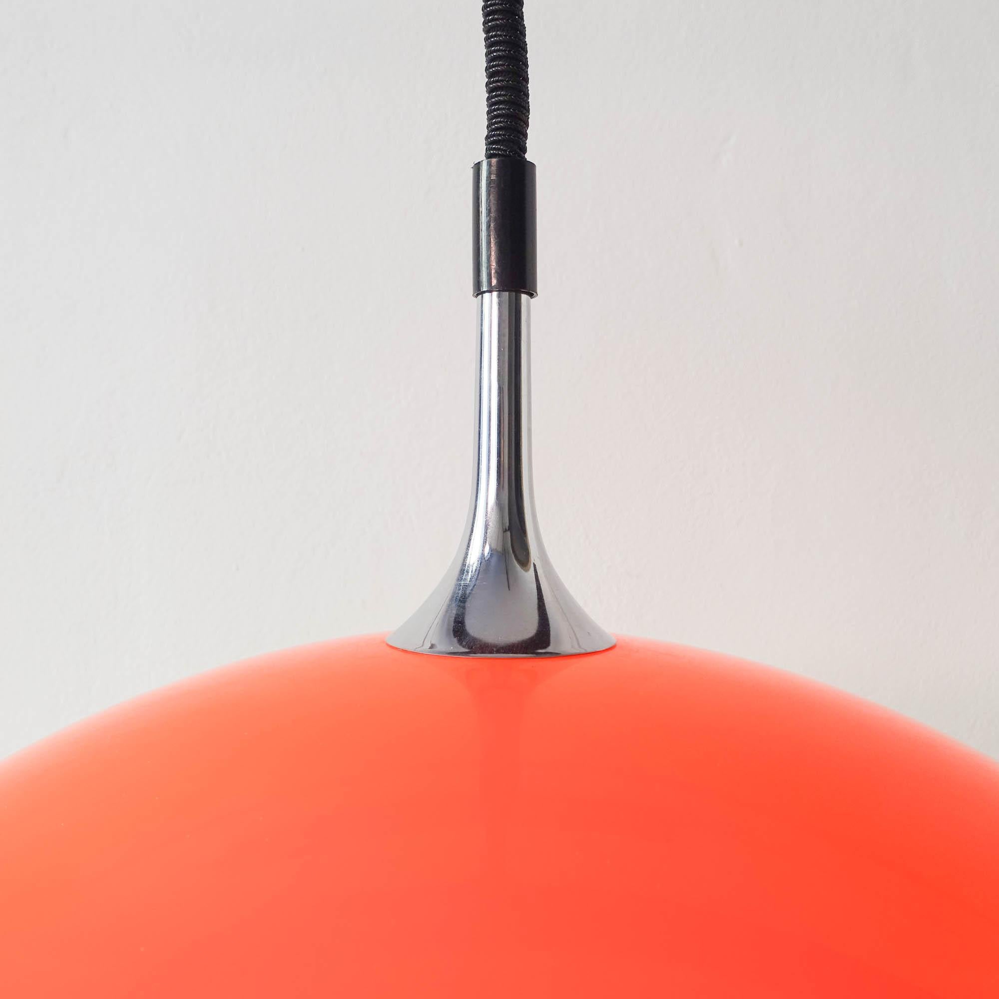 Mid-Century Modern Space Age Ufo Pendant Lamp, 1970's