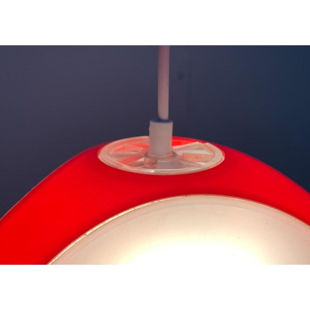 Lampe suspendue UFO de l'ère spatiale attribuée à Luigi Colani, 1970 Bon état - En vente à Hamburg, DE