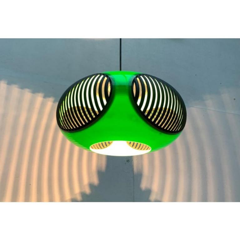 20th Century Space Age UFO Pendant Lamp attributed to Luigi Colani, 1970s For Sale