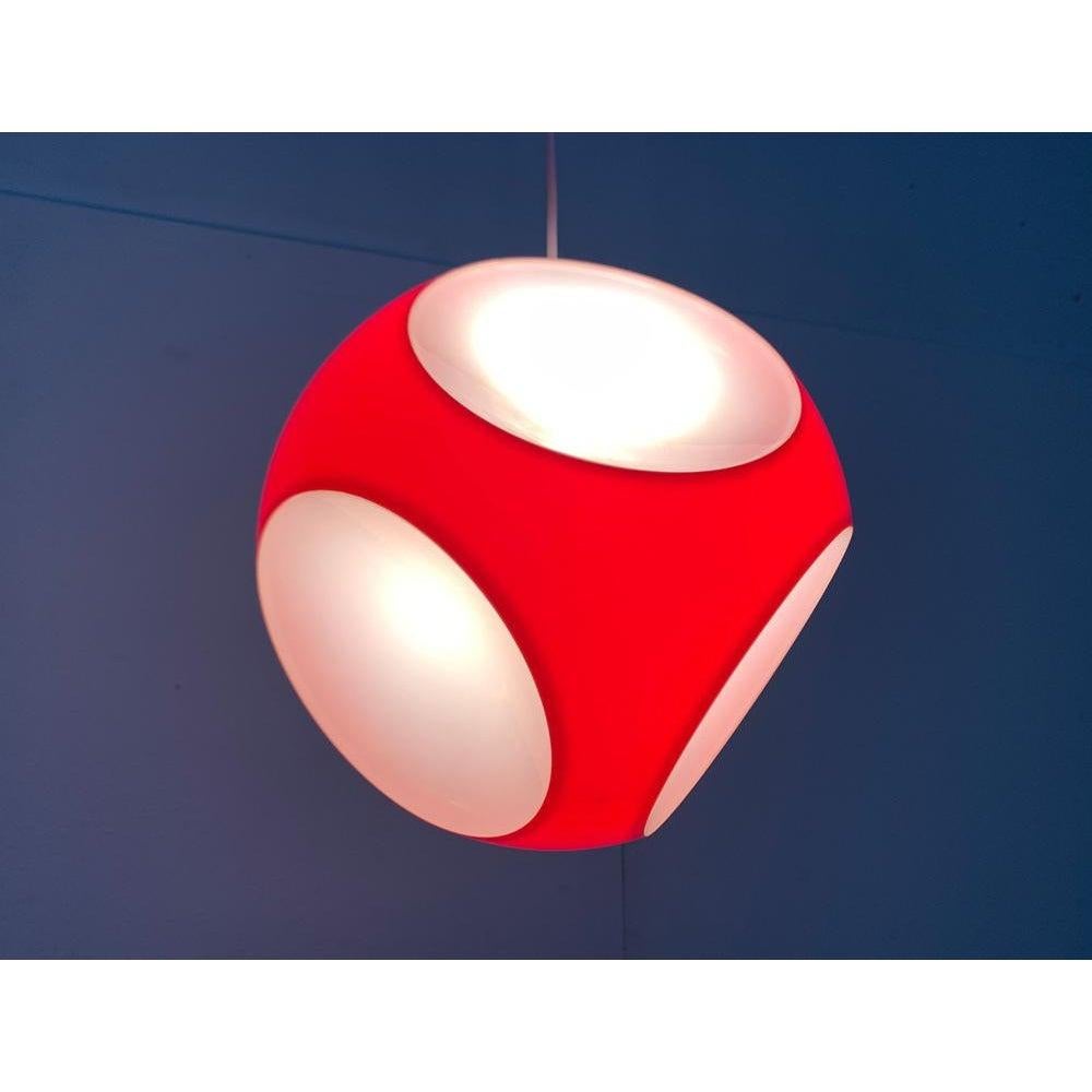 20ième siècle Lampe suspendue UFO de l'ère spatiale attribuée à Luigi Colani, 1970 en vente