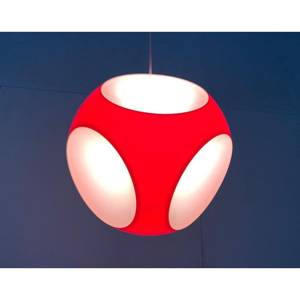 Lampe suspendue UFO de l'ère spatiale attribuée à Luigi Colani, 1970 en vente 1