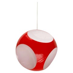Lampe suspendue UFO de l'ère spatiale attribuée à Luigi Colani, 1970