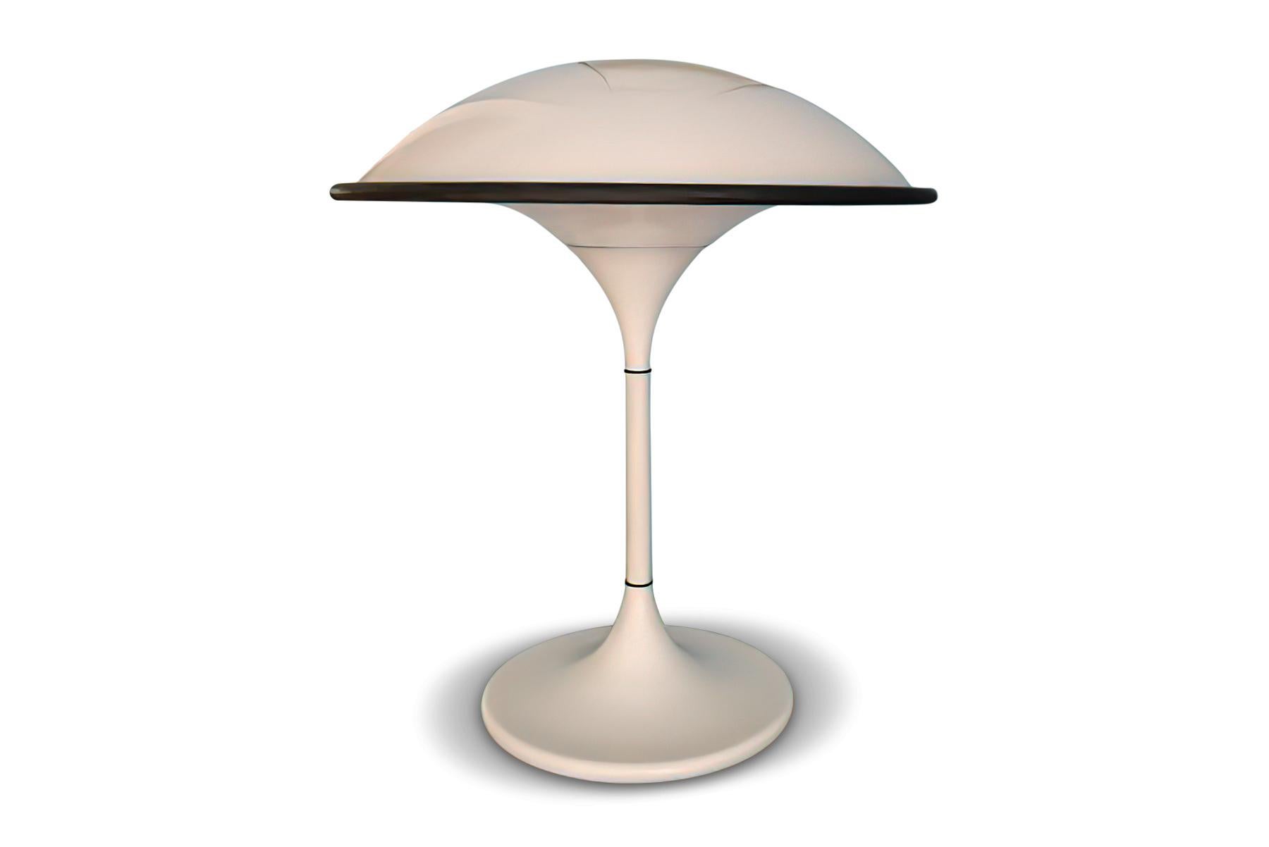 Danish Space Age Ufo Table Lamp by Fog + Morup For Sale