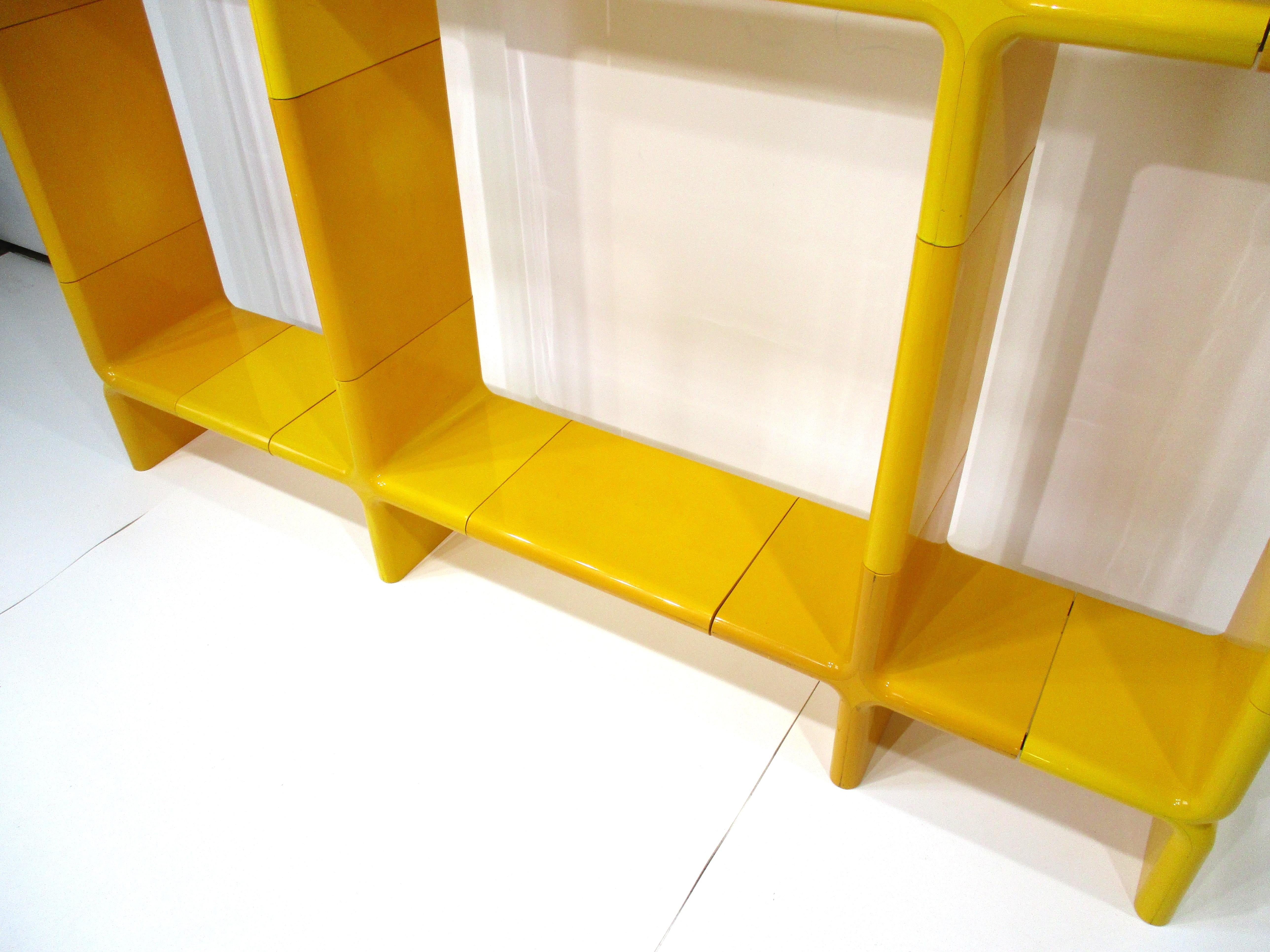 Plastic Space Age Umbo Modular Shelving Unit by Kay Ruggles for Directional