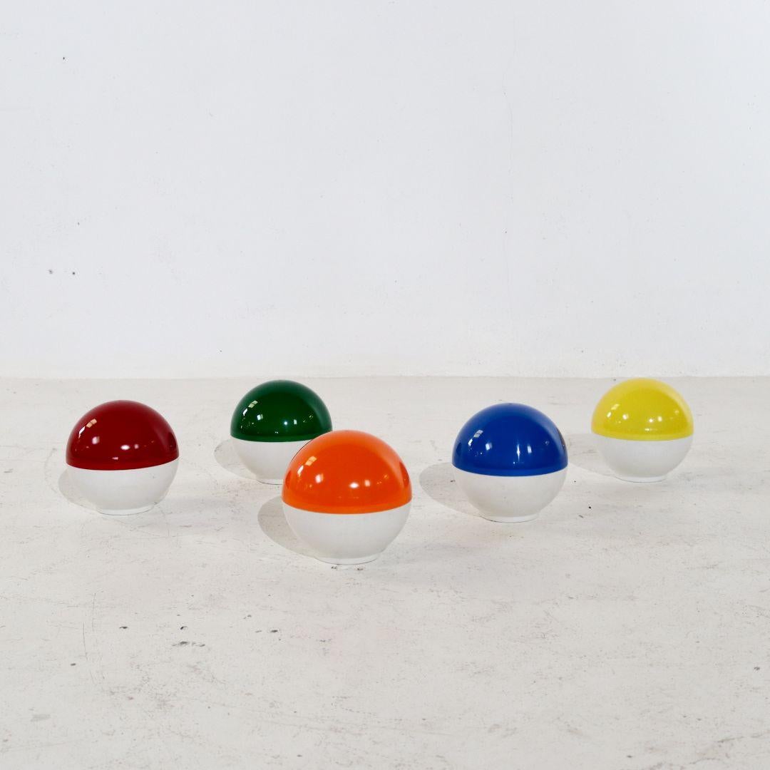 Plastic Space Age Varta Party Lights by Hans Gugelot For Sale