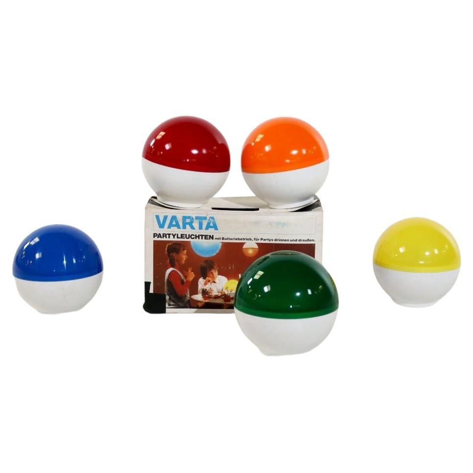 Space Age Varta Party Lights by Hans Gugelot