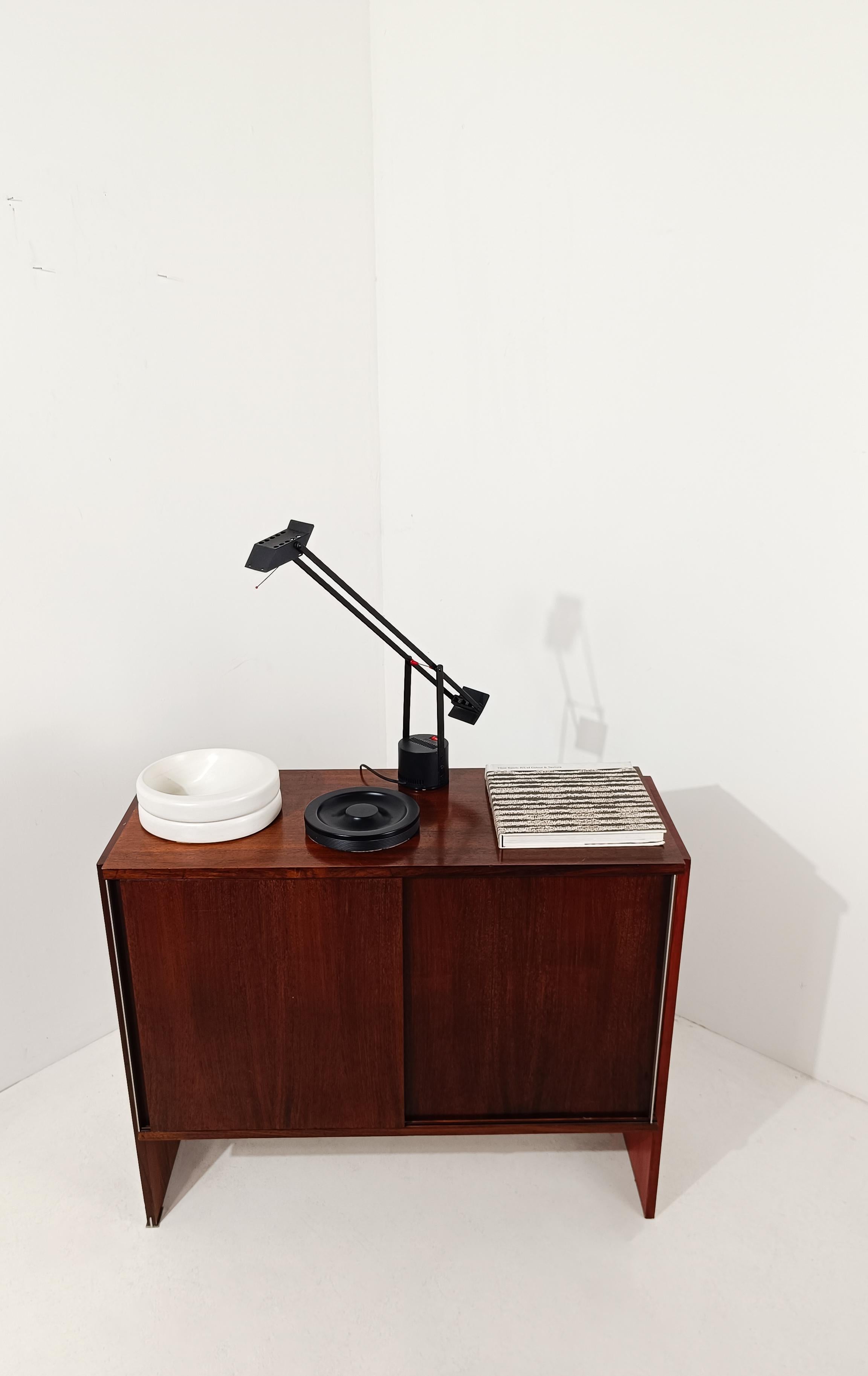 Space Age Vide Poche in Total White Ceramic By Parravicini Ceramiche, Italy 60s In Good Condition For Sale In Roma, IT