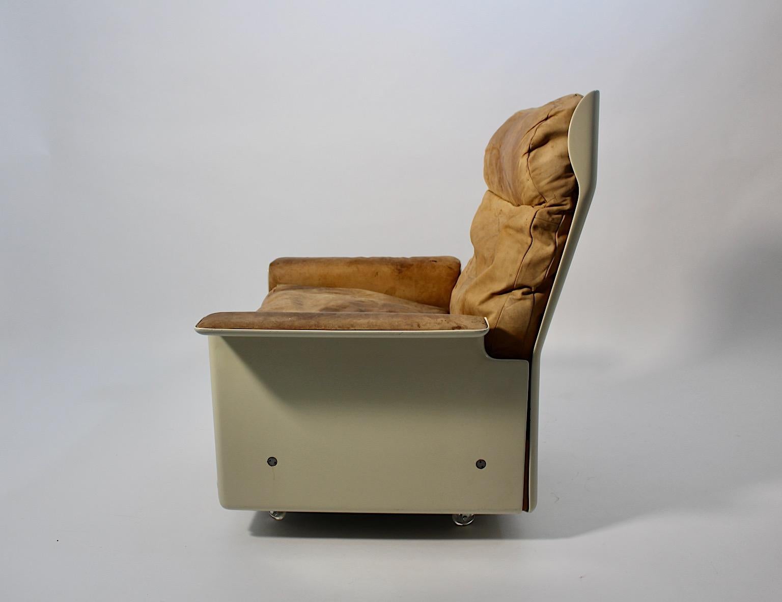 Mid-20th Century Space Age Vintage Authentic Plastic Lounge Chair Dieter Rams 1960s Germany For Sale