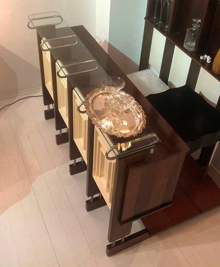 Space Age Vintage Cocktail Bar Home Drinks Italy, 1960s For