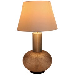 Space Age Vintage Lámpara de pie de cristal de Doria Años 70 Alemania