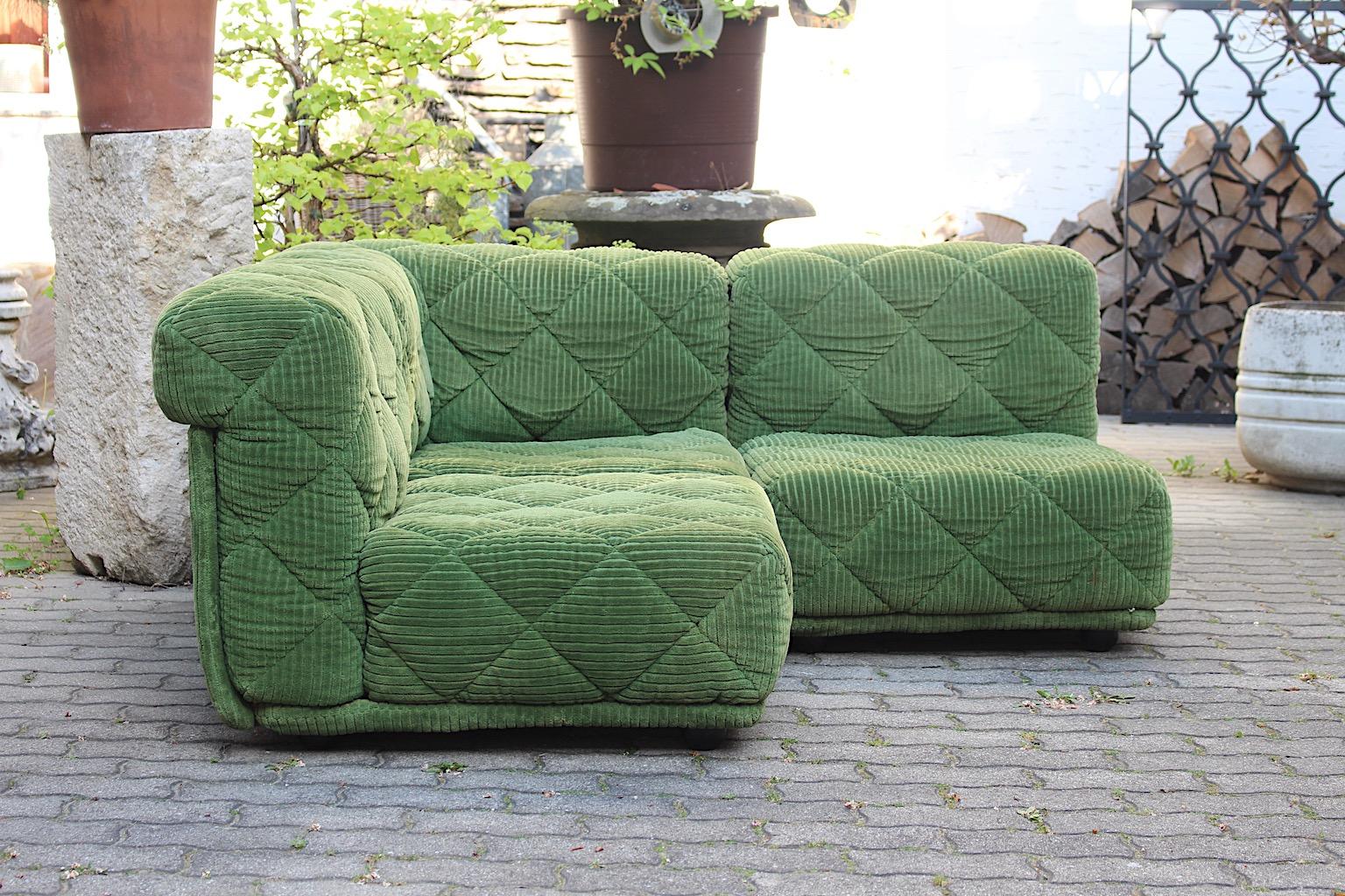 vintage modular couch