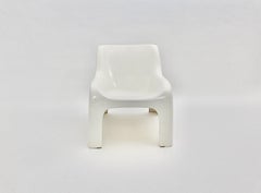 Space Age Vintage Plastic White Lounge Chair Ahti Kotikoski Anatomia 1968