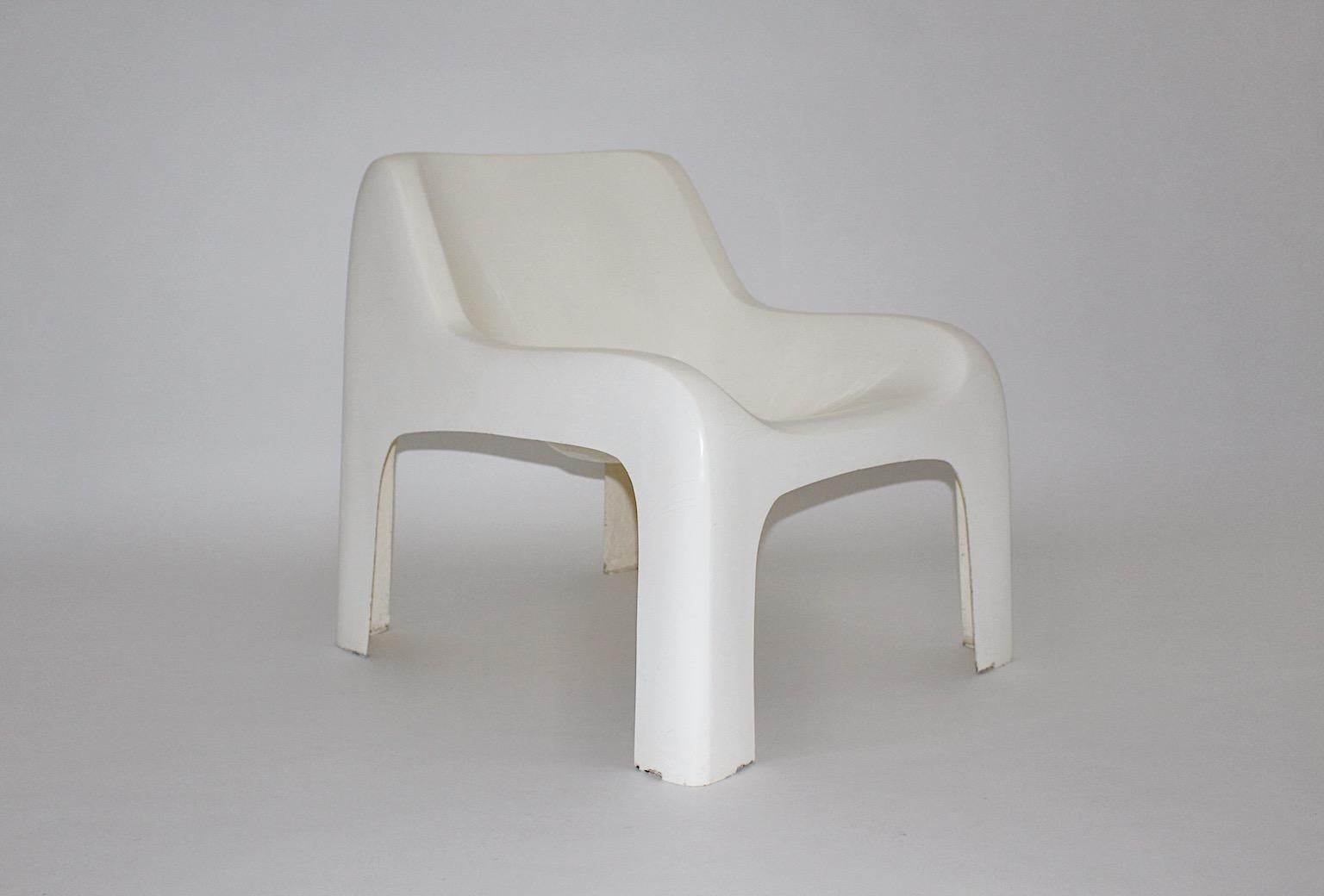chaise longue plastique blanc