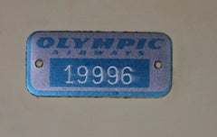 Space Age Vintage White Blue Lounge Chairs, 1960s