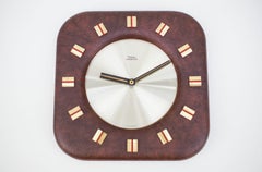 Space Age Wall Clock by Diehl Electronic, 1970s, Germany