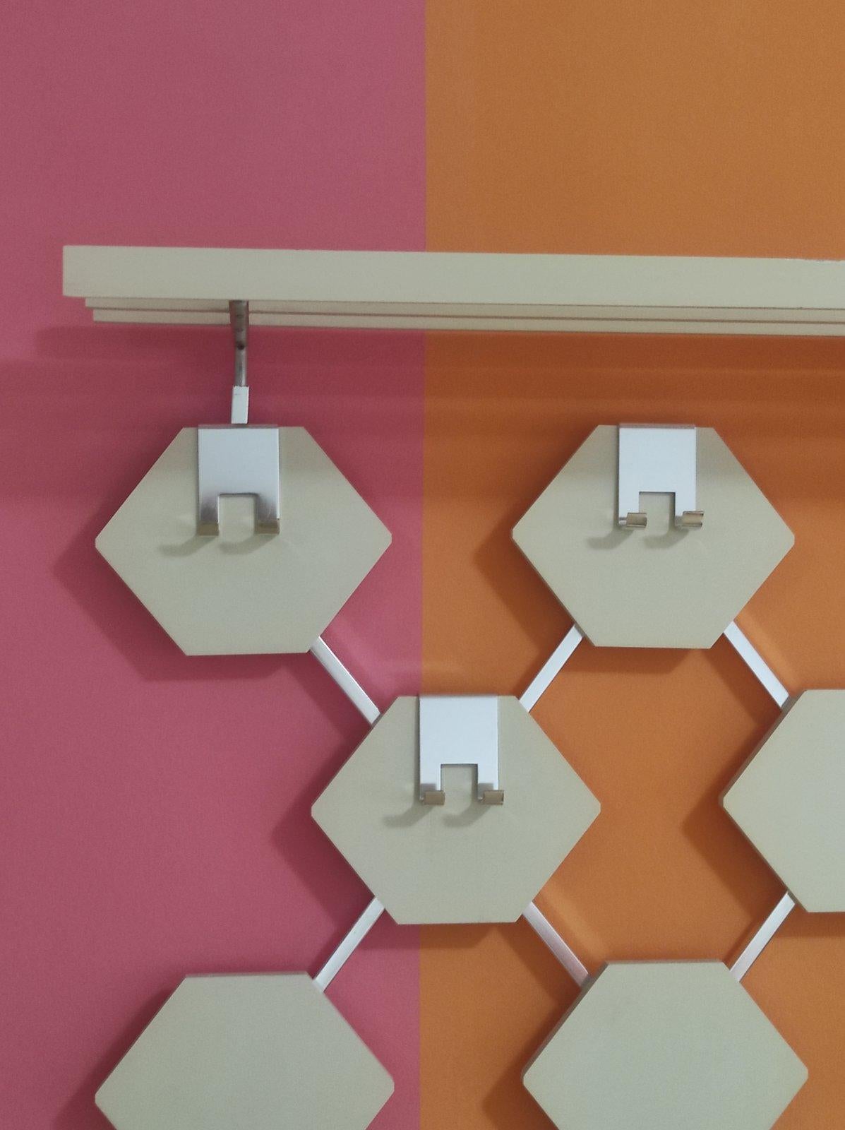 Porte-manteau mural A Space 1960s en vente 5