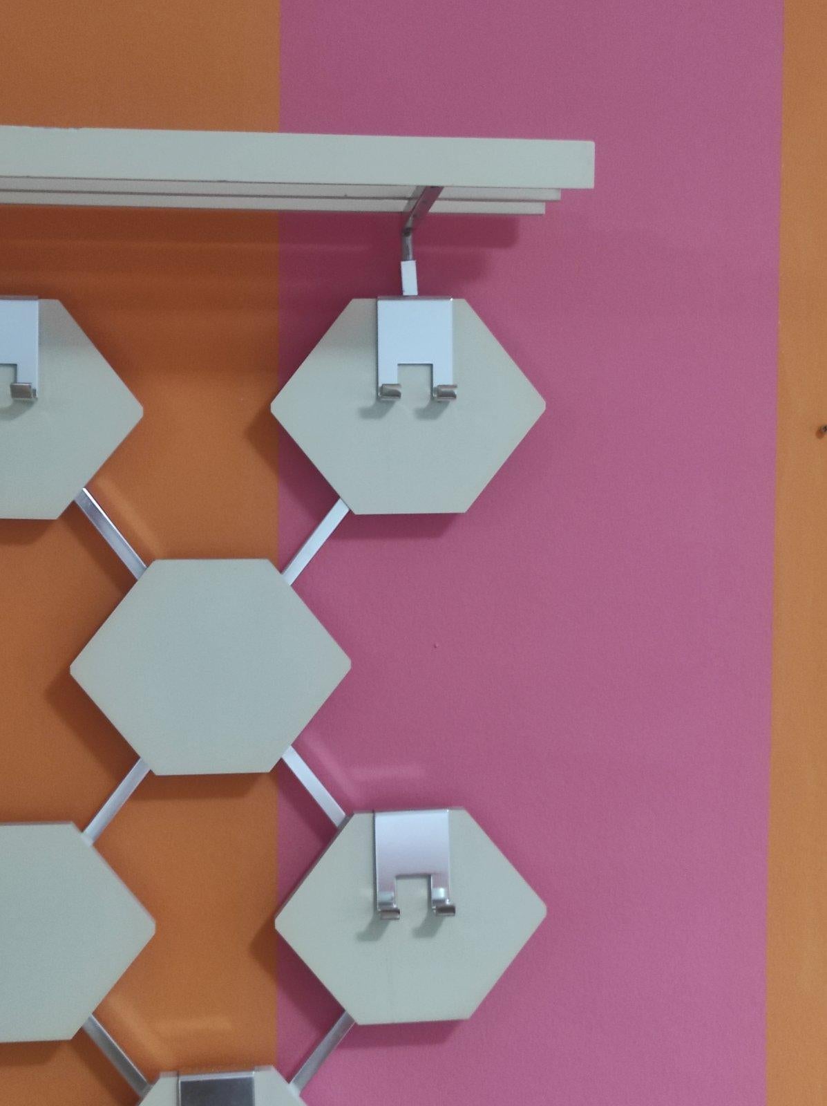 Porte-manteau mural A Space 1960s en vente 2