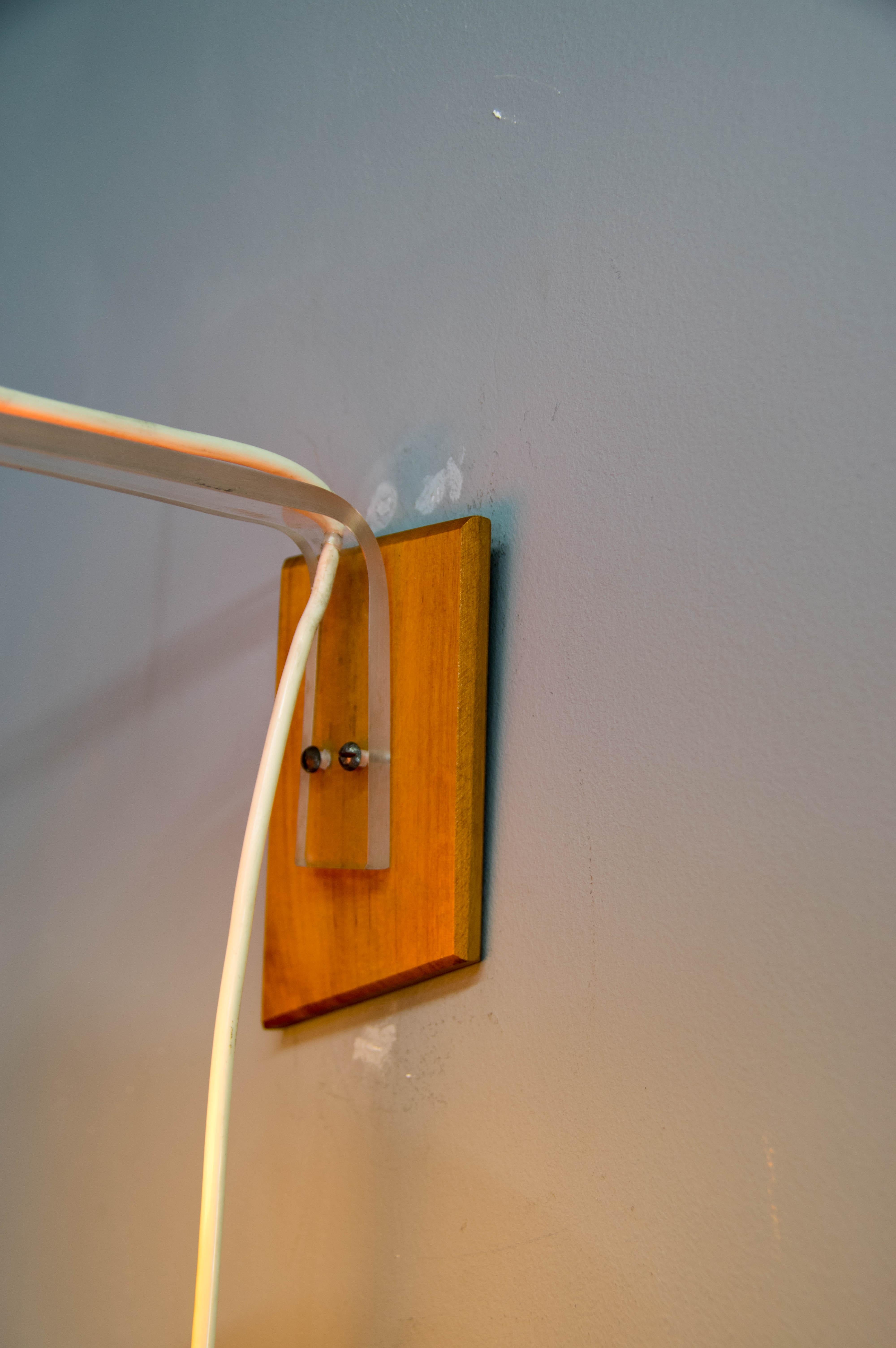 Space Age Wall Light, 1960s For Sale 5