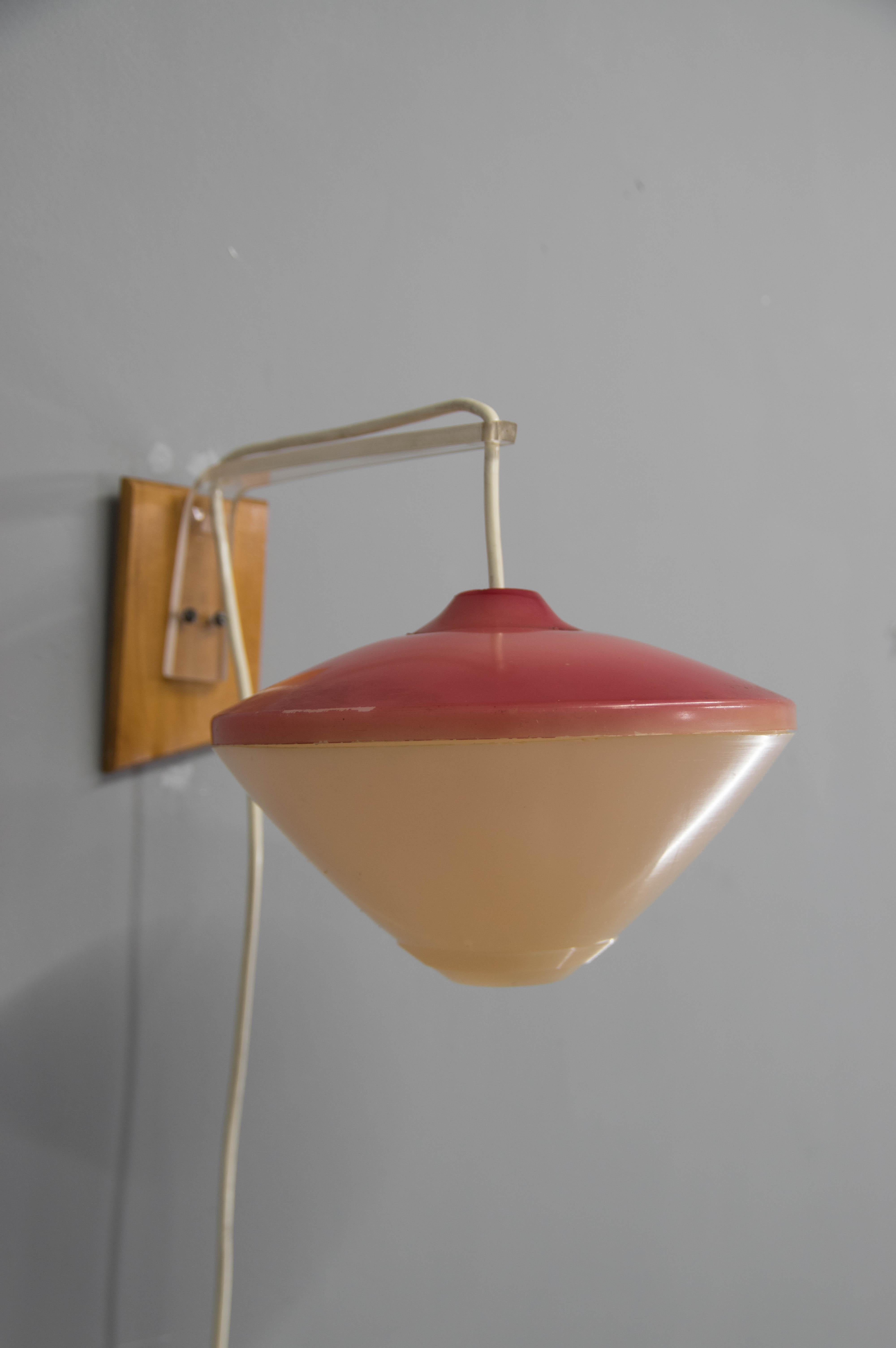 Space Age Wall Light, 1960s For Sale 2