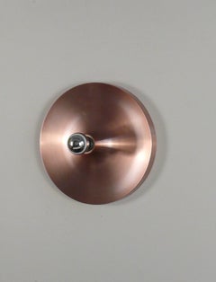 Space Age Wall Light, Flush Mount by Teka, Germany, 1960s