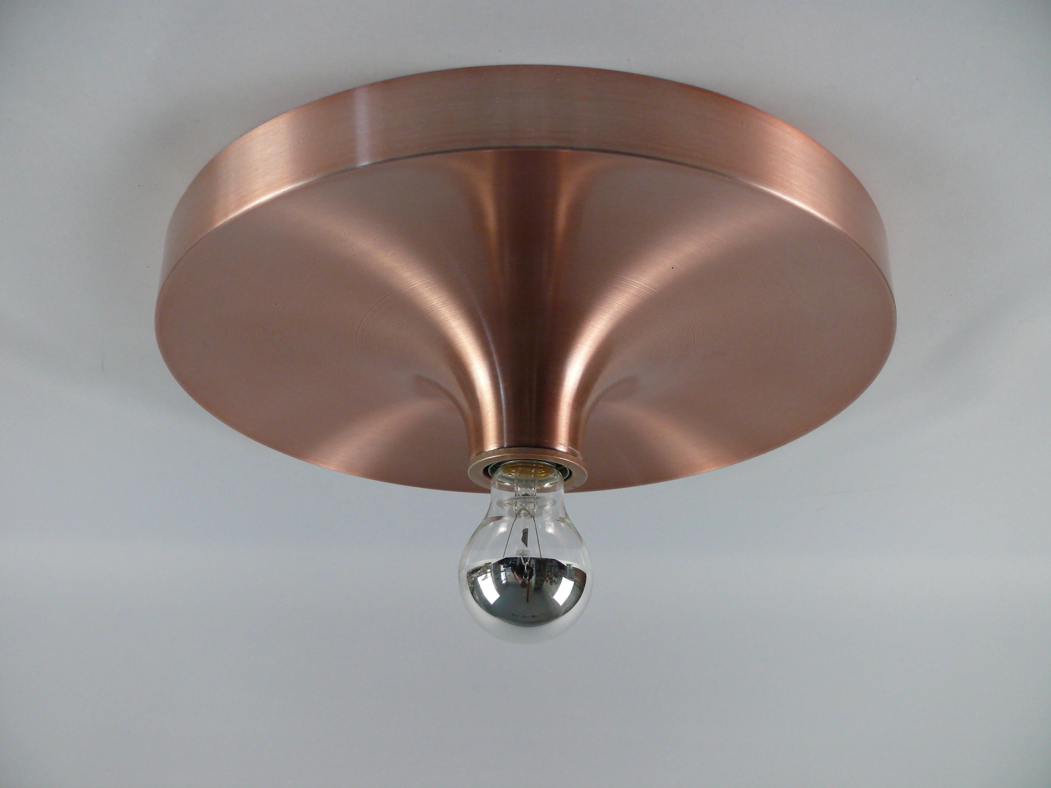 Mid-20th Century Space Age Wall Light, Flush Mount by Teka, Germany, 1960s