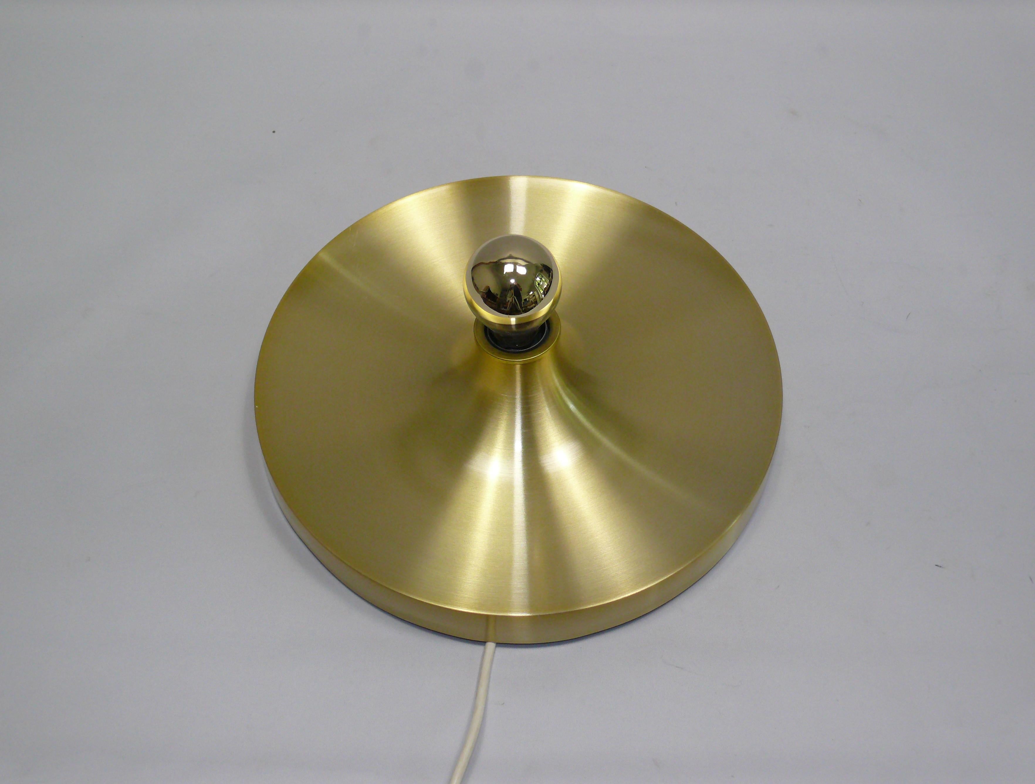 Wandleuchte aus dem Space Age, Einbaubeleuchtung von Teka, Deutschland, 1960er Jahre (Aluminium) im Angebot