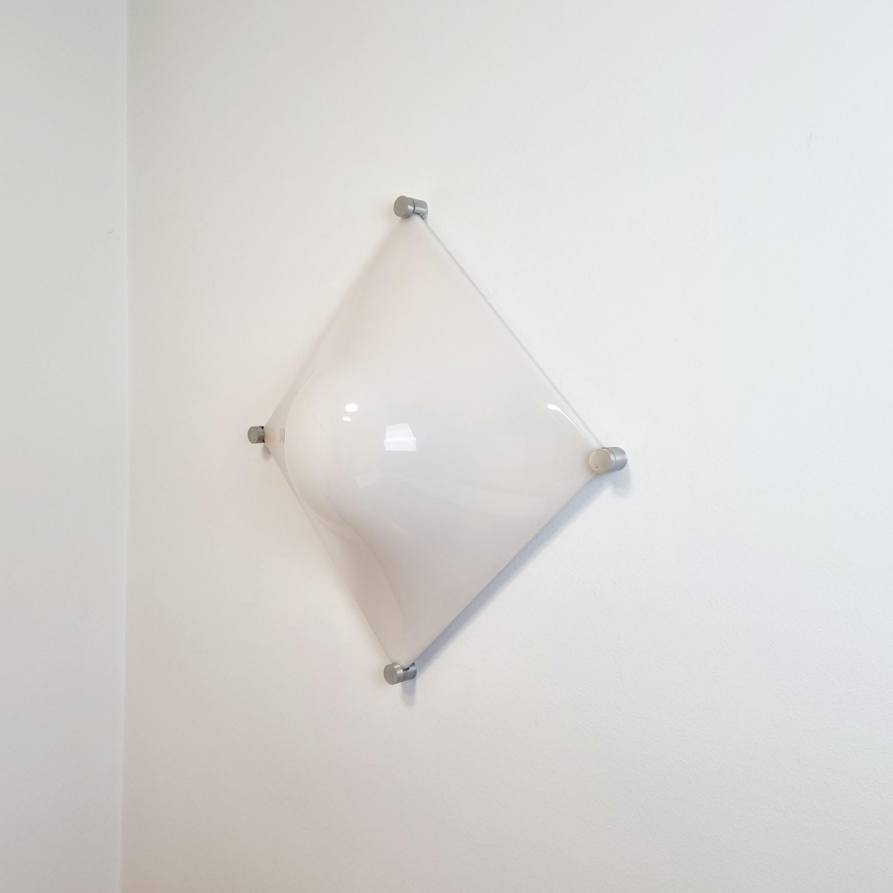 italien Lampe murale ou plafonnier Bolla d'Elio Martinelli pour Martinelli Luce, Italie, années 60 en vente