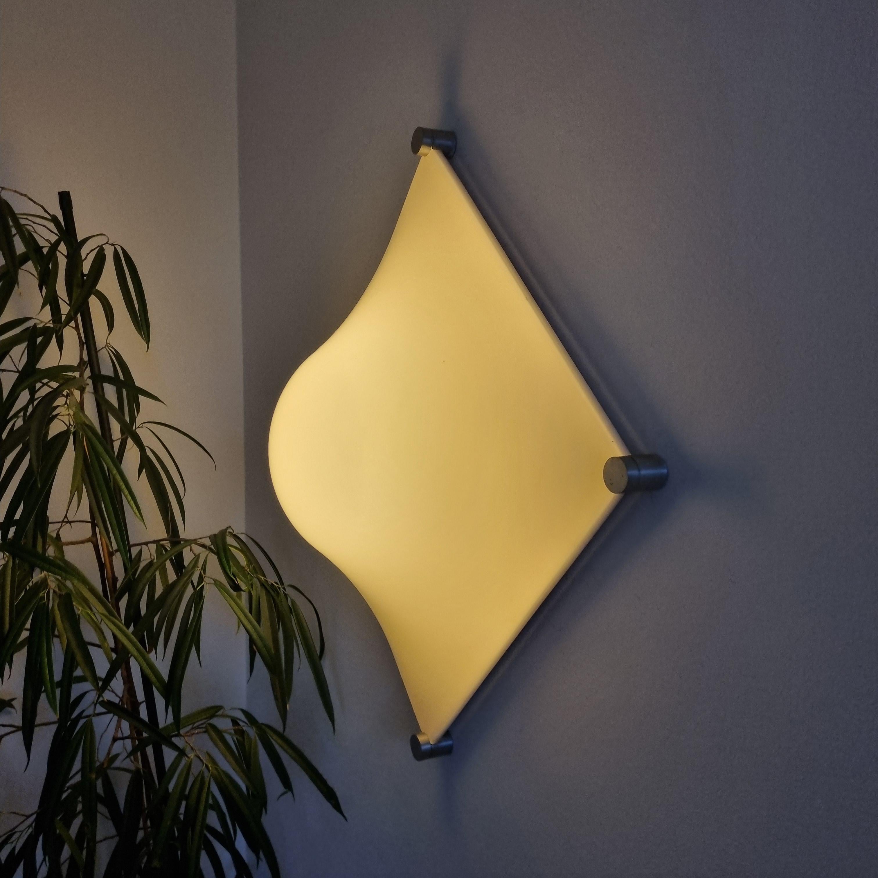 Lampe murale ou plafonnier Bolla d'Elio Martinelli pour Martinelli Luce, Italie, années 60 en vente 2