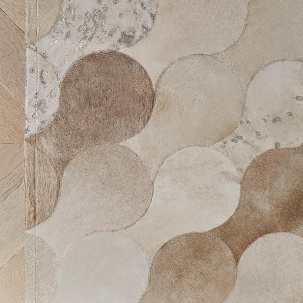Tappeto ondulato a linee ondulate personalizzabile Crema, Taupe, Caramello XLarge In condizioni Nuovo in vendita a Charlotte, NC