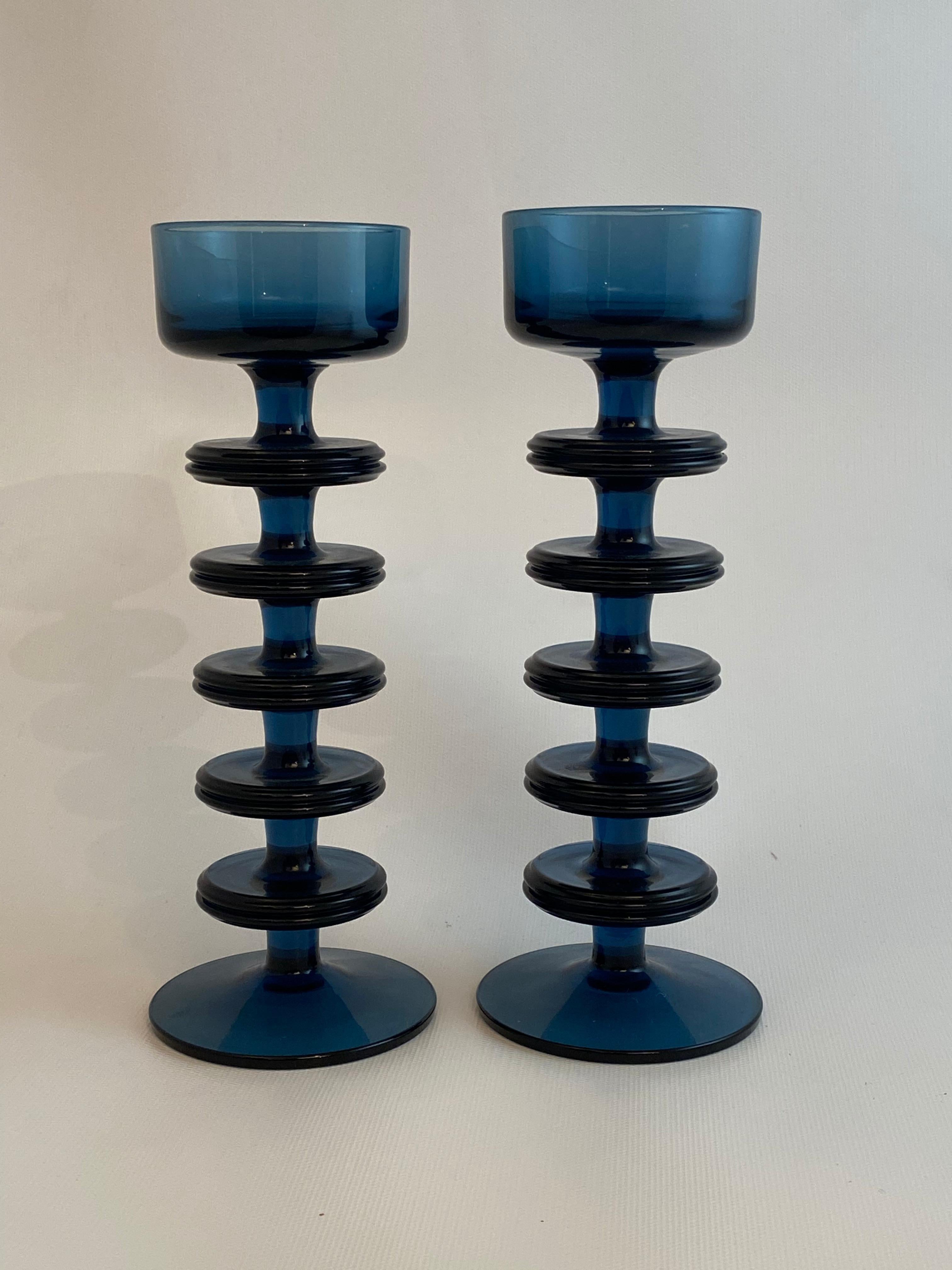 wedgwood glass candlesticks