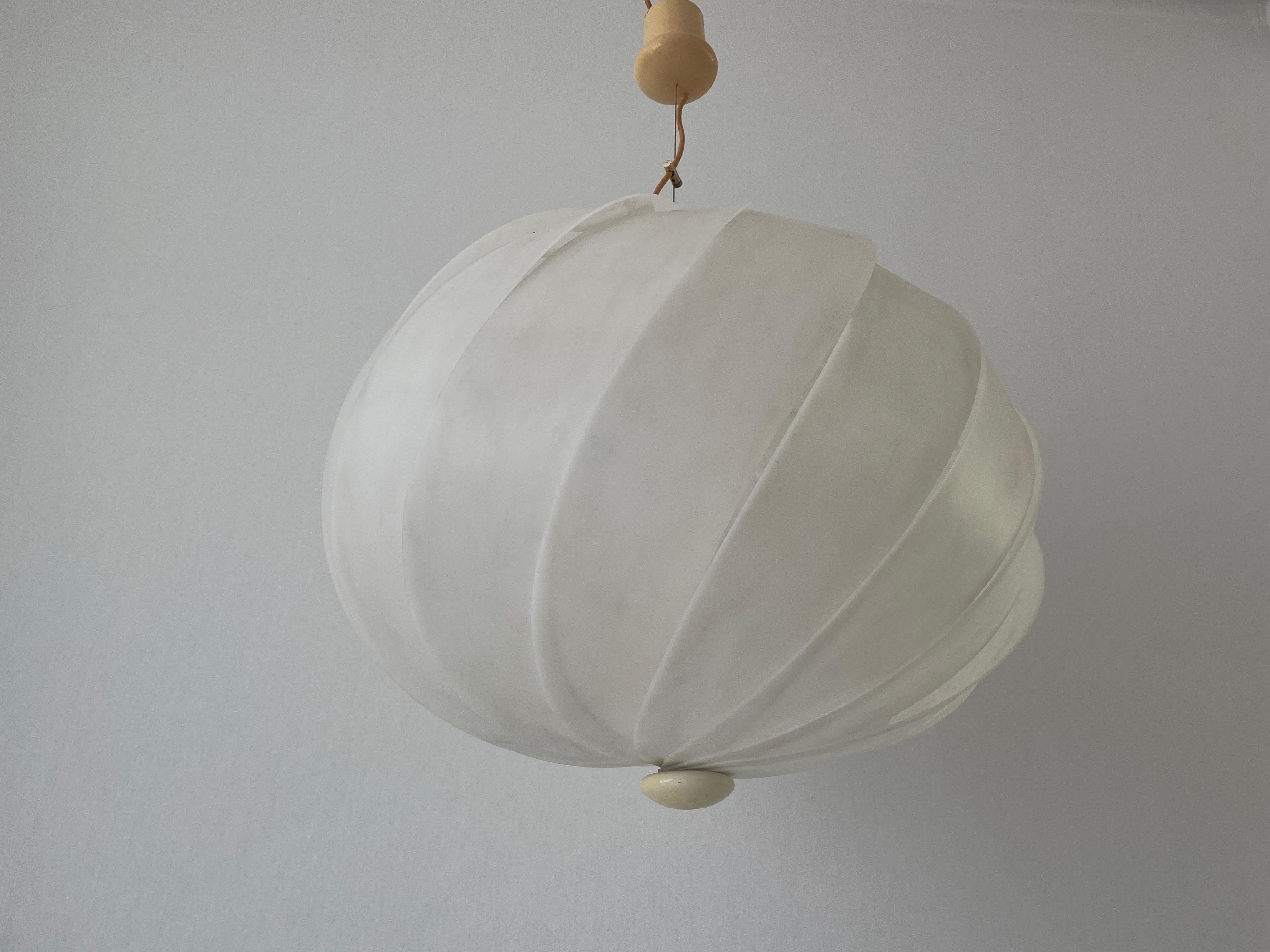 Italian Space Age XL Ceiling Lamp by Emanuele Ponzio for Guzzini, 1960s, Italy For Sale