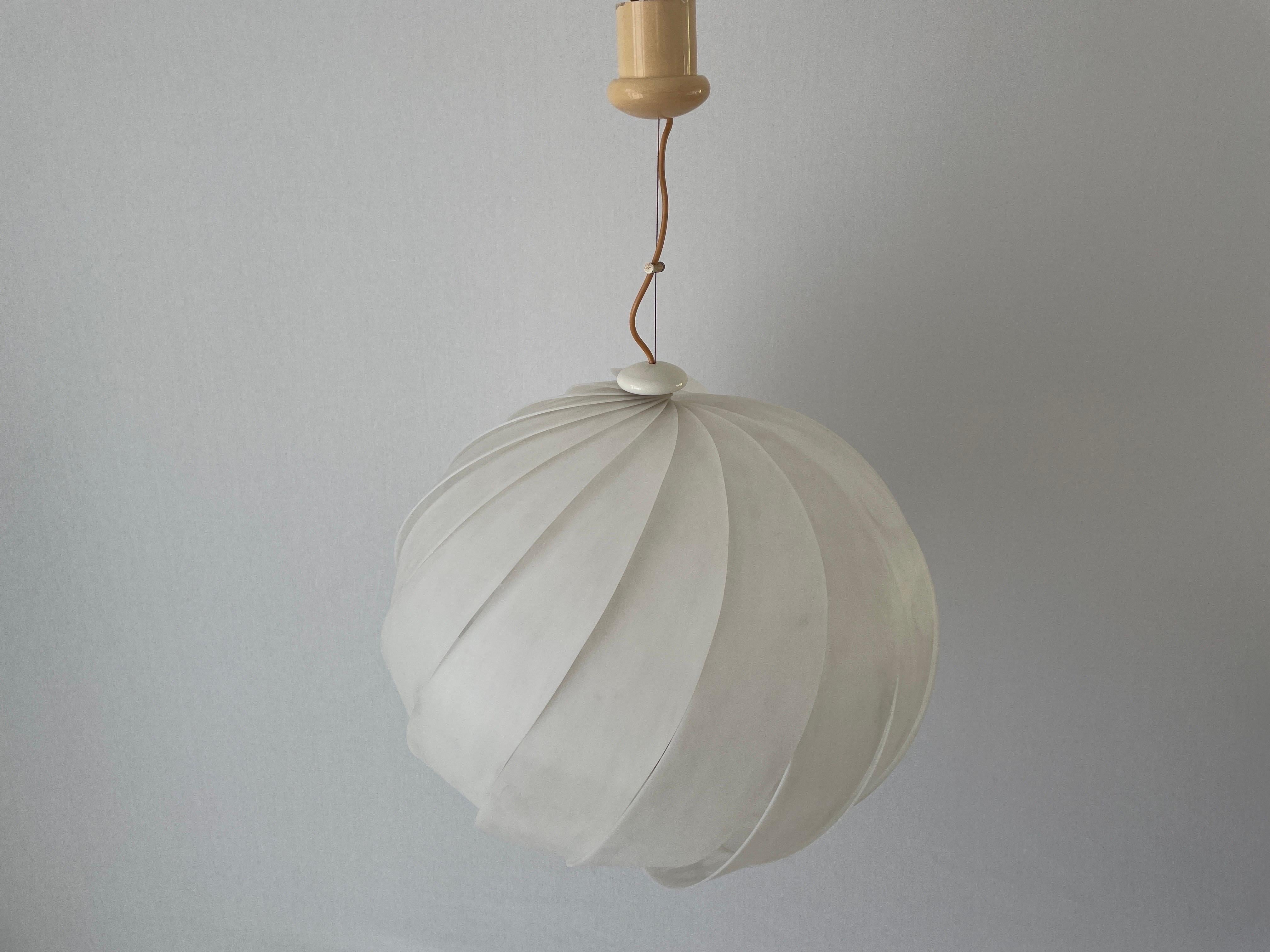 Mid-20th Century Space Age XL Ceiling Lamp by Emanuele Ponzio for Guzzini, 1960s, Italy For Sale