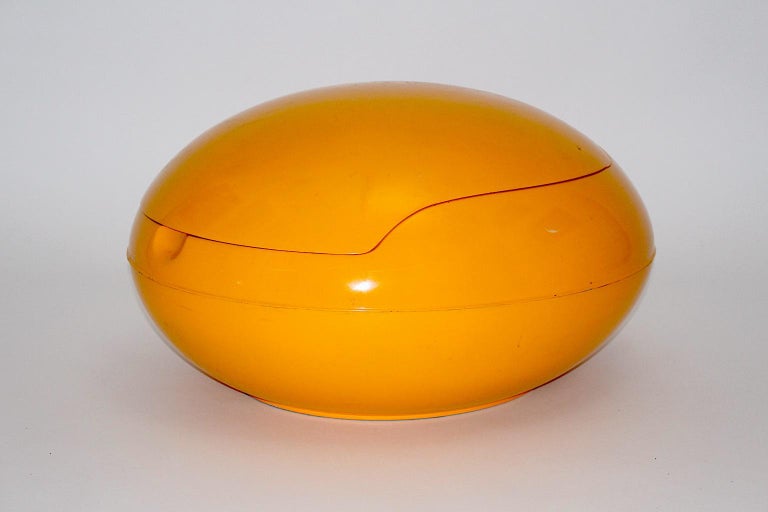 Space Age Yellow Vintage Plastic Garden Egg Chair Peter Ghyczy, Germany, 1968 For Sale 9