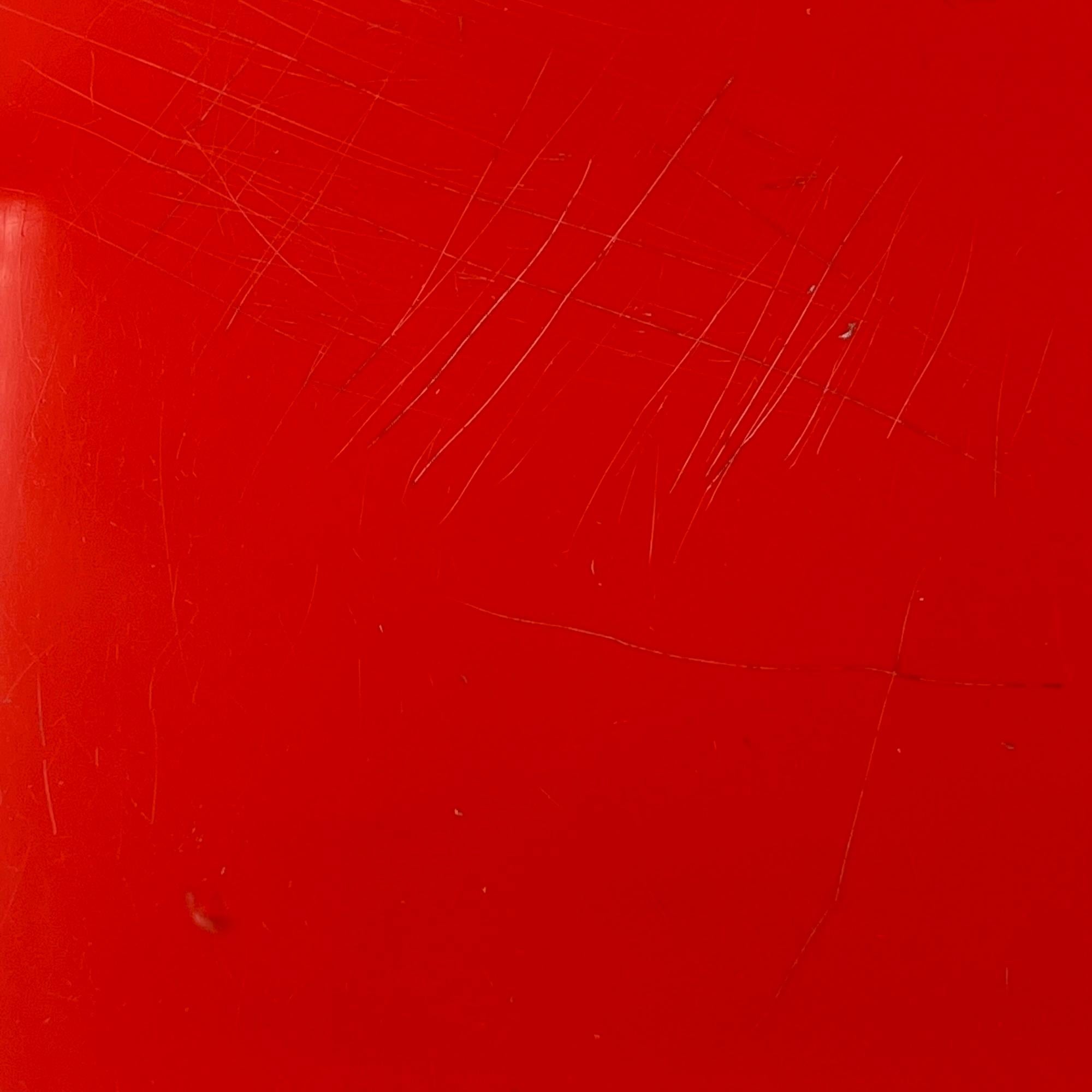 Space Age70s Red Table with Container DIME by Marcello Siard for Longato 3