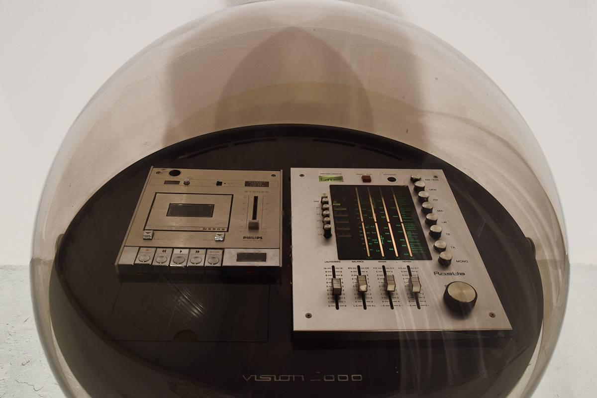 Chrome Space Age ‘Vision 2000’ Stereophonic Hi-Fi System by Thilo Oerke for Rosita 1971