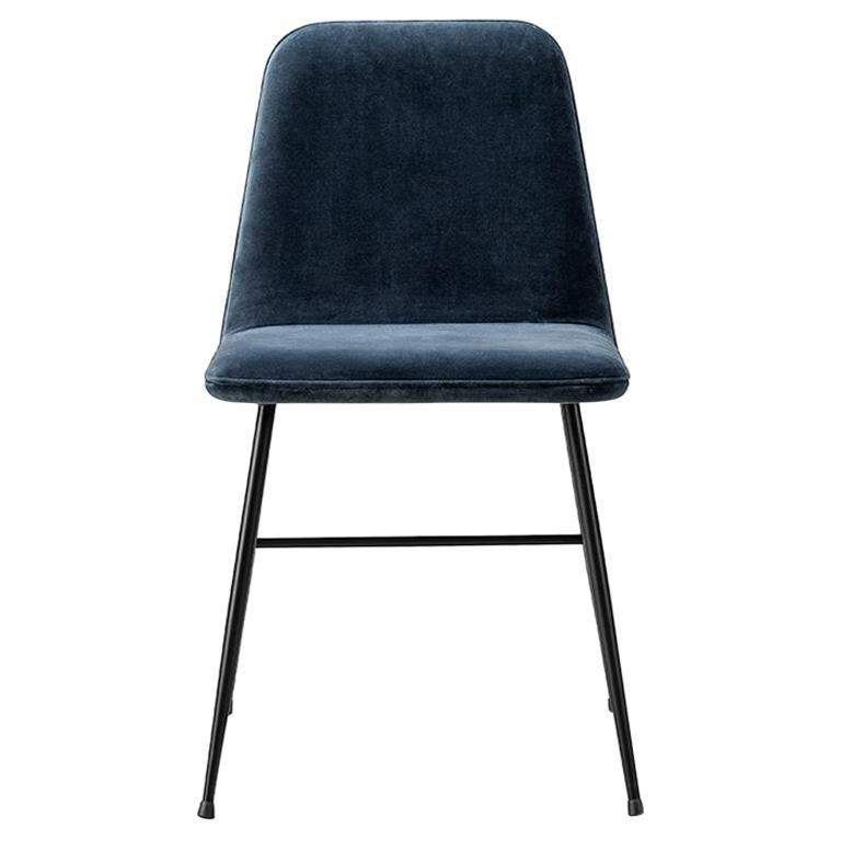 Space Copenhagen Spine Chair, Metal Base For Sale
