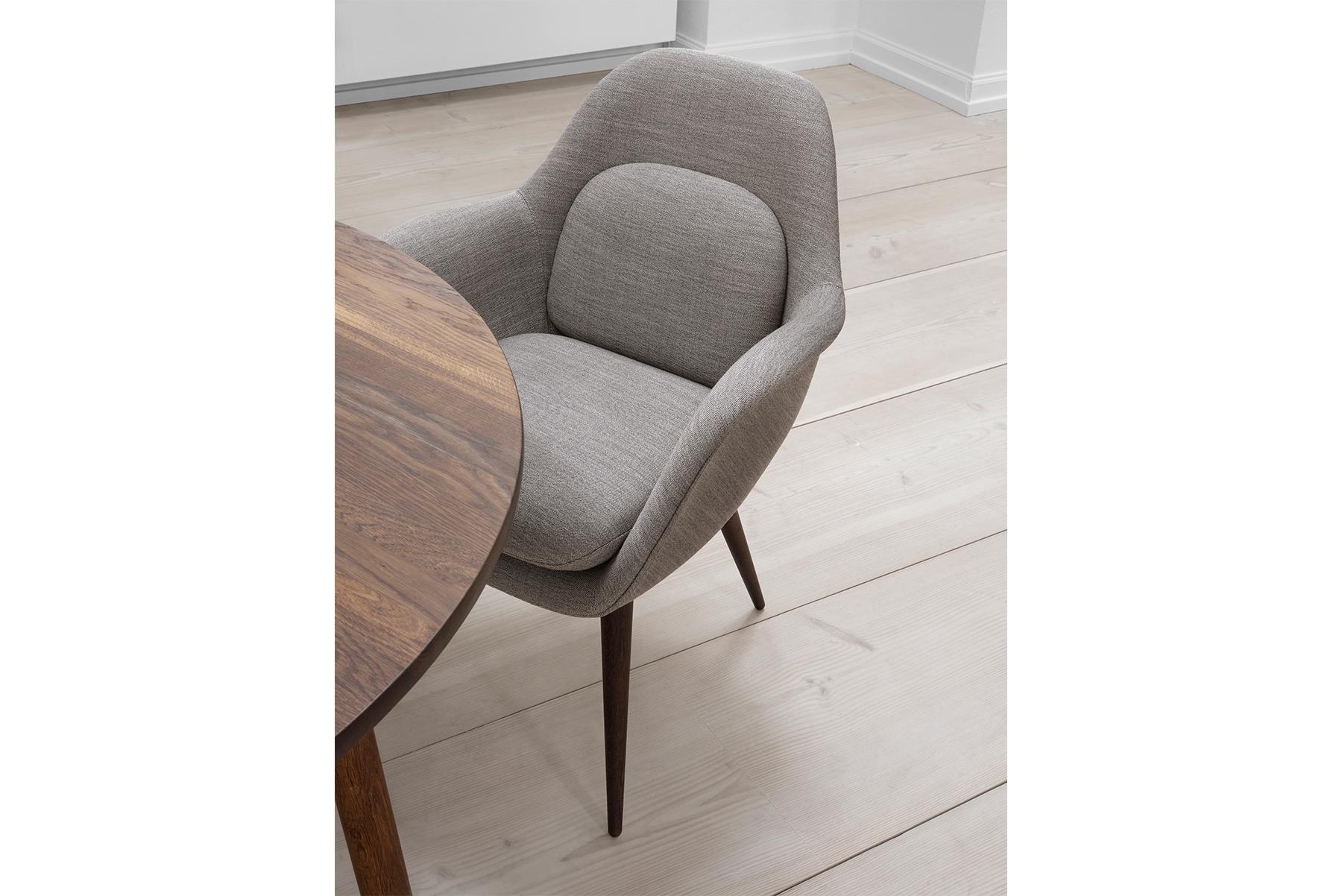 Contemporary Space Copenhagen Swoon Chair – Two Tone For Sale
