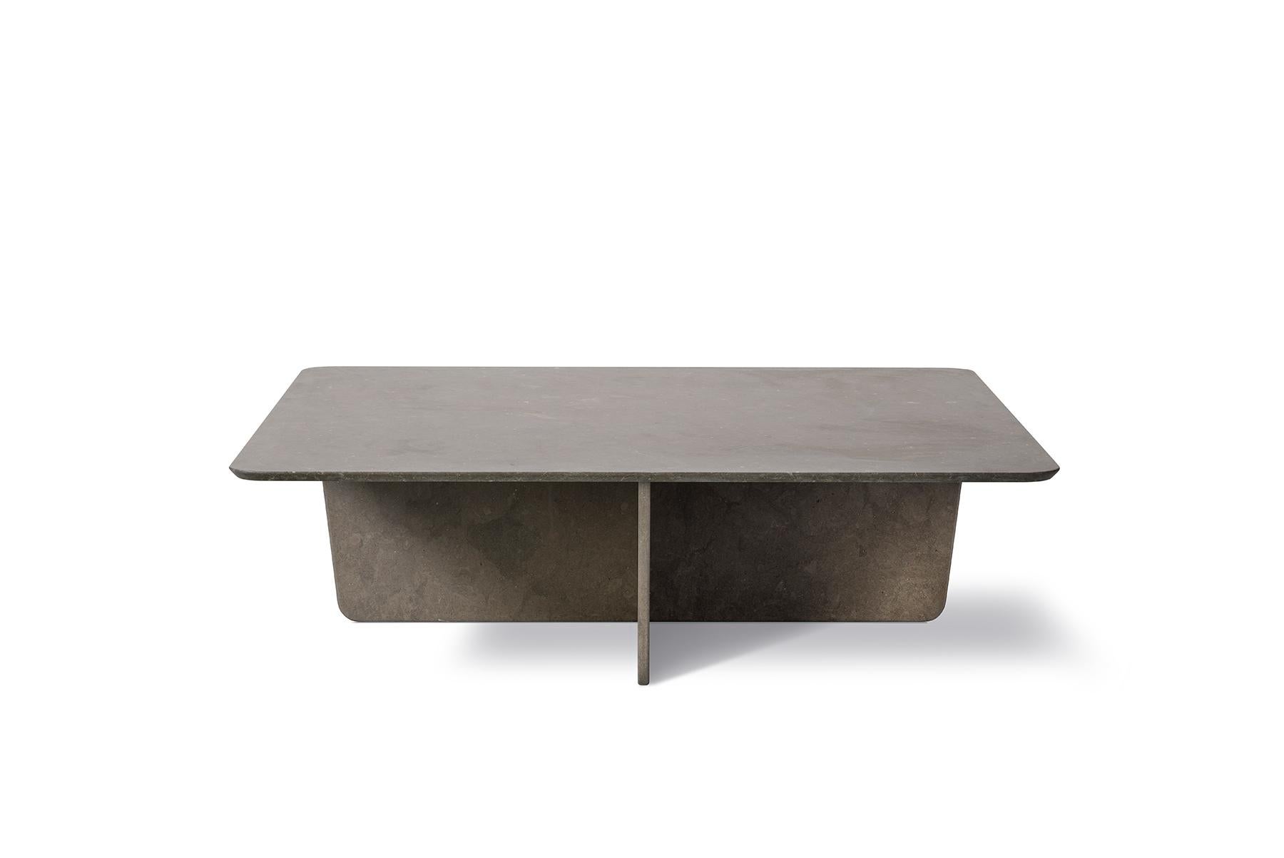 Space Copenhagen tableau stone coffee table – rectangle.
The Tableau series in stone reflects a passion for natural materials that runs deep in our DNA, involving expert craftmanship that lies at the core of our company. With its graceful geometric