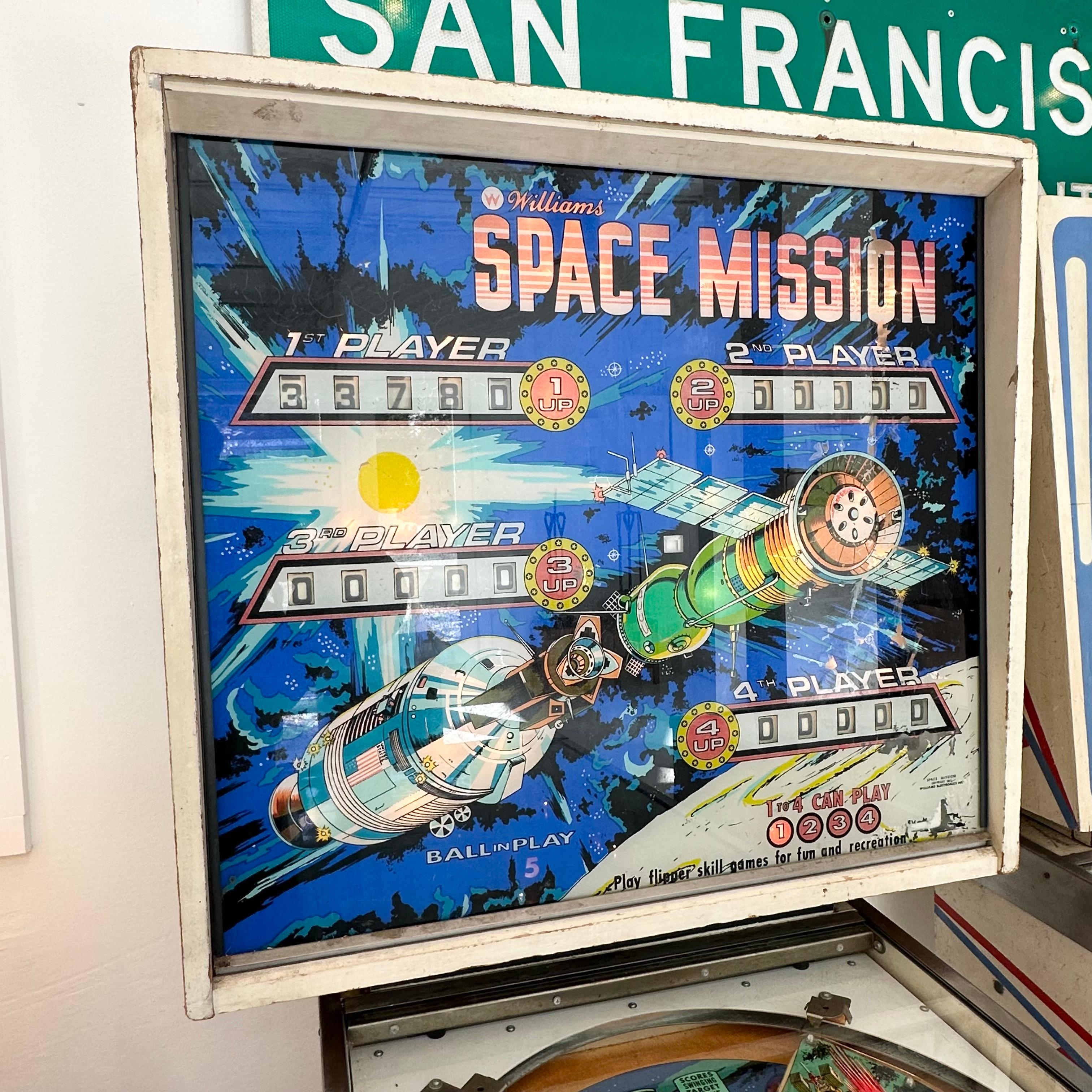Space Mission Pinball Arcade Game, 1976 USA For Sale 4