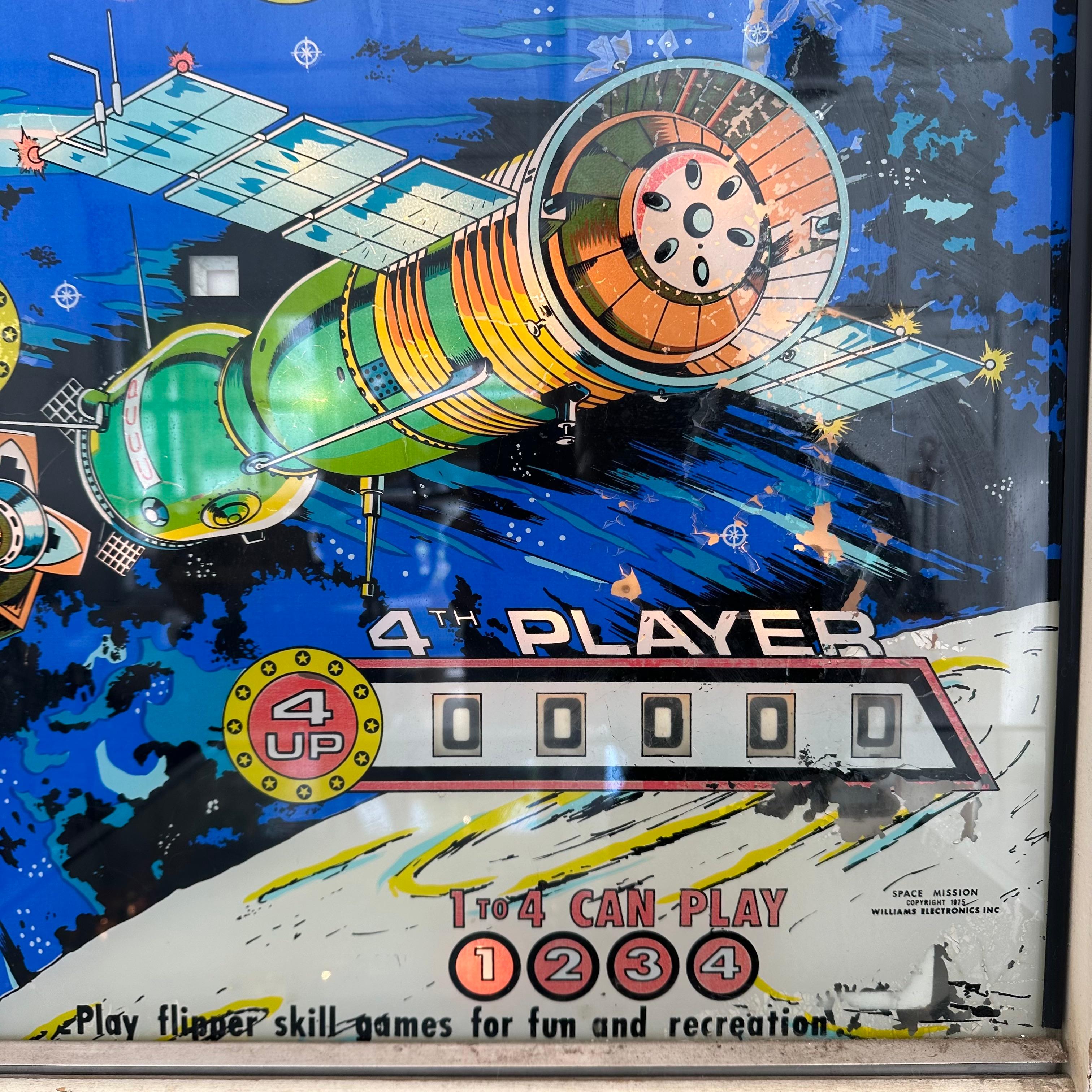 Space Mission Pinball Arcade Game, 1976 USA For Sale 6
