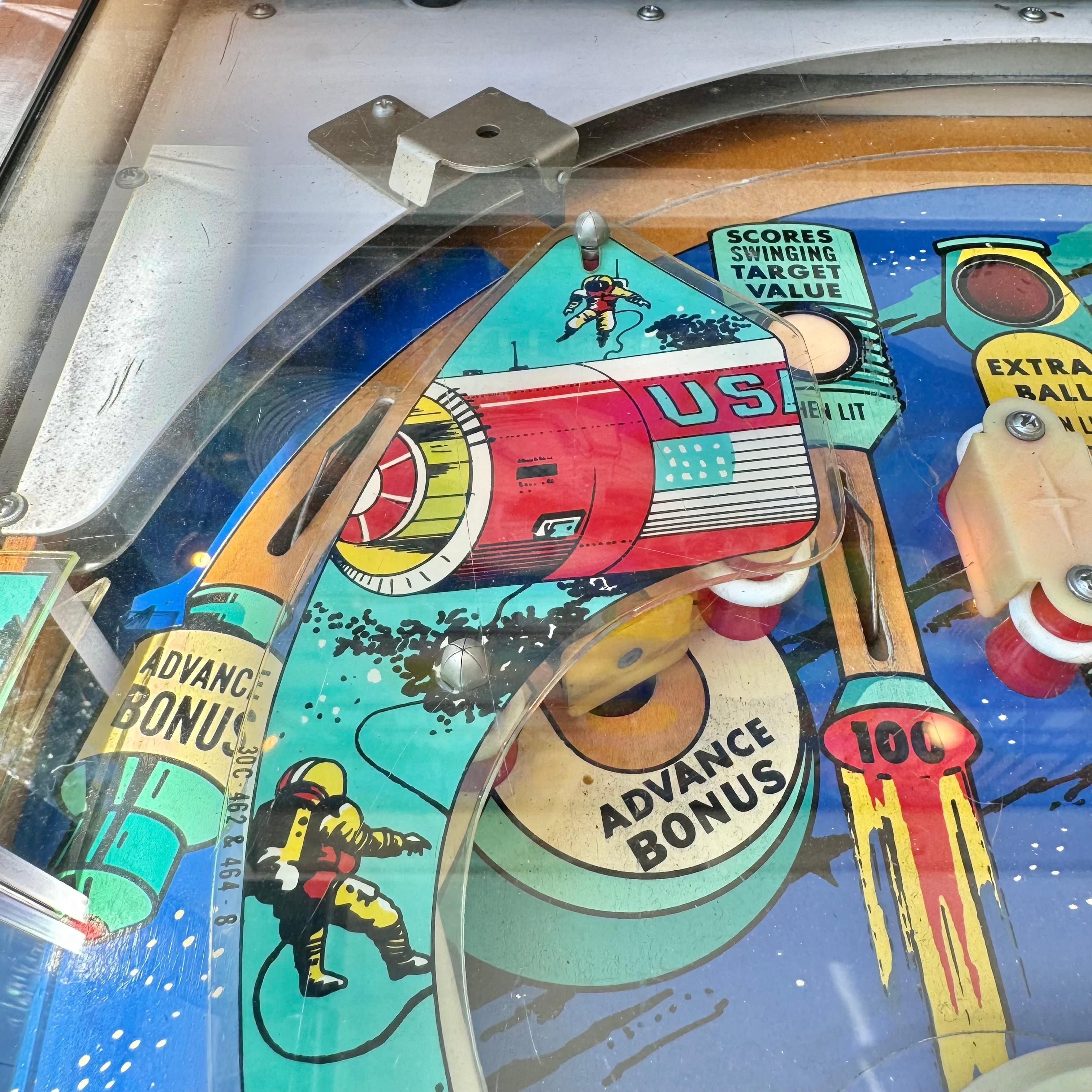Space Mission Pinball Arcade Game, 1976 USA 6