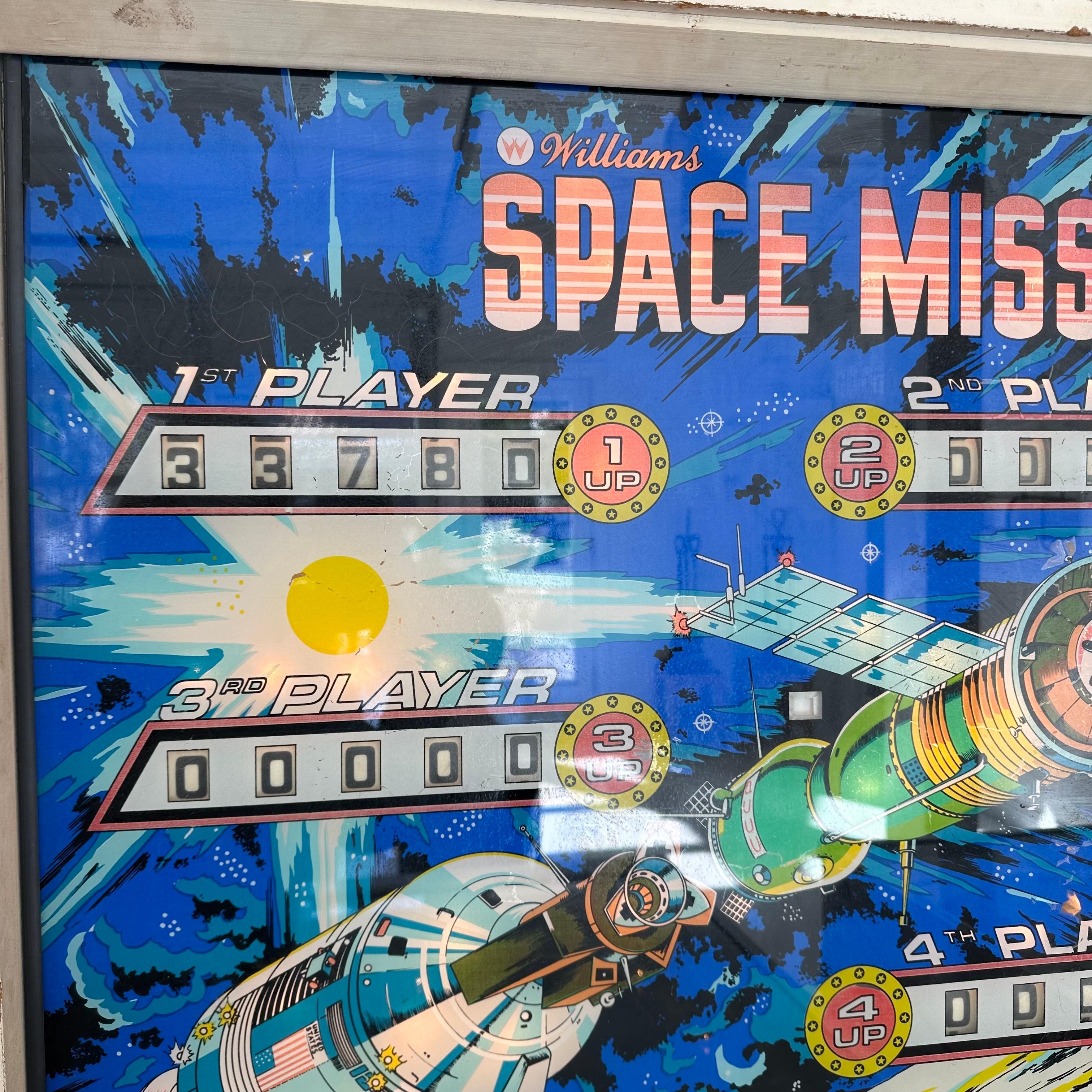 Space Mission Pinball Arcade Game, 1976 USA For Sale 9