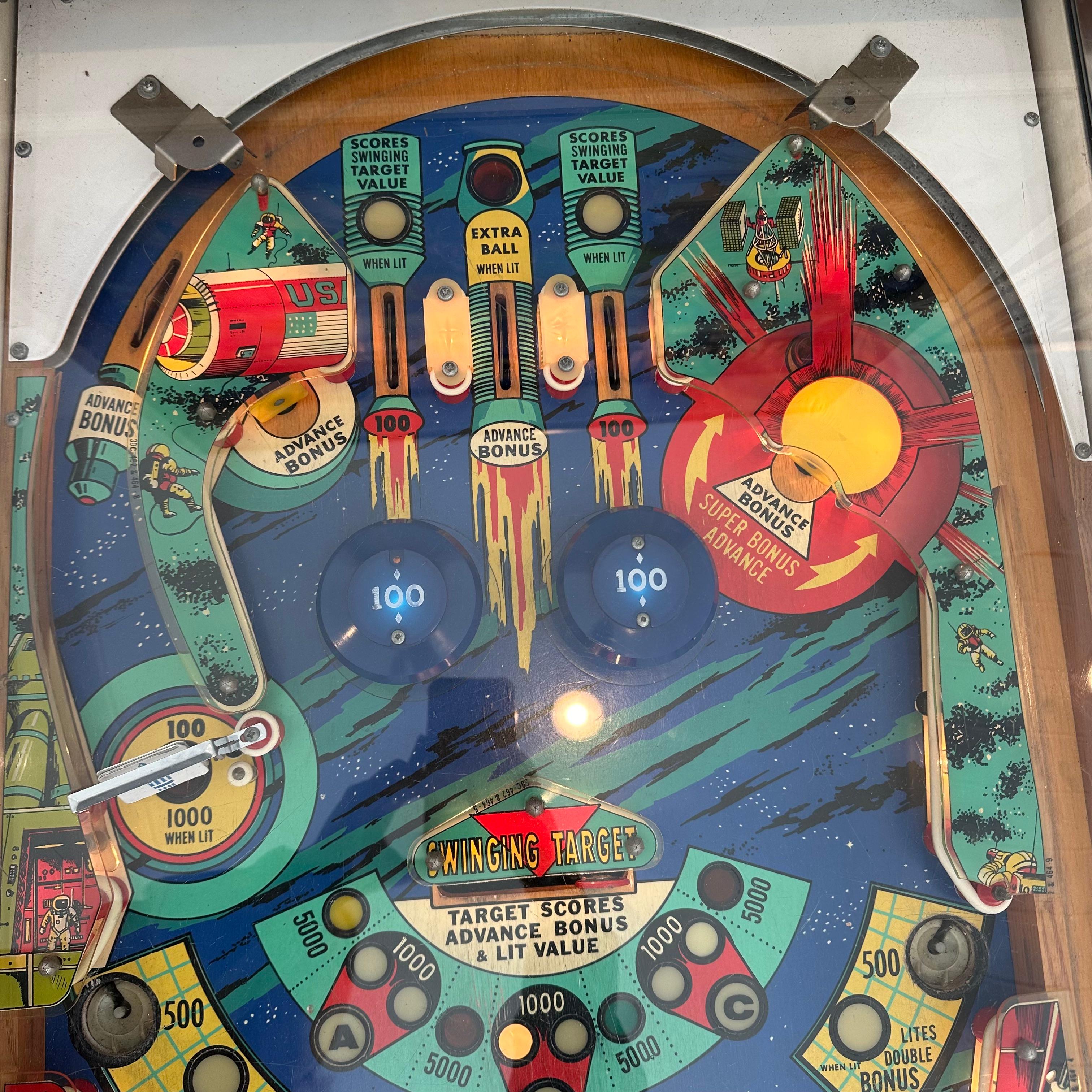 Space Mission Pinball Arcade Game, 1976 USA For Sale 10
