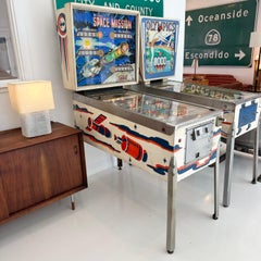Space Mission Pinball Arcade Game, 1976 USA