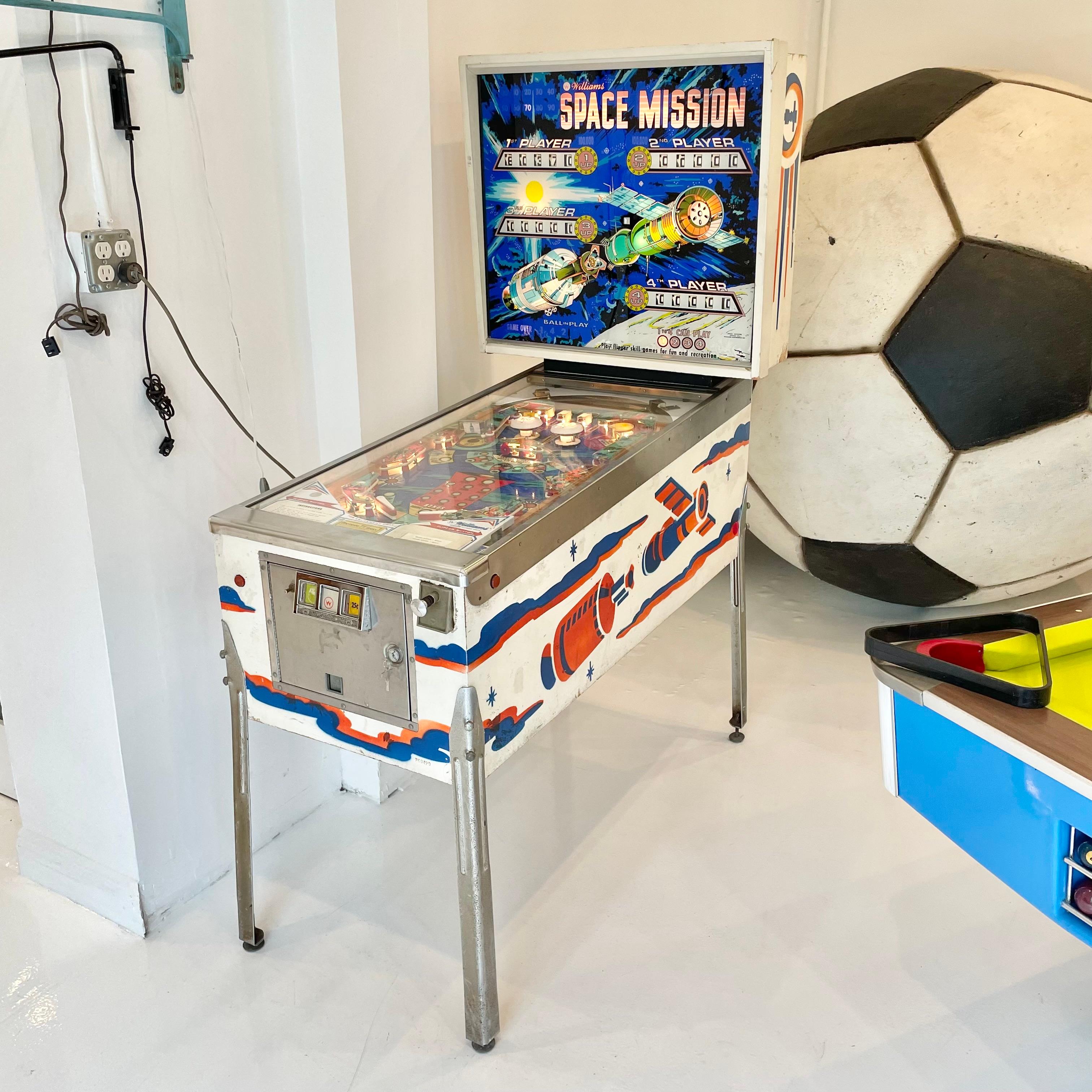 space mission pinball for sale