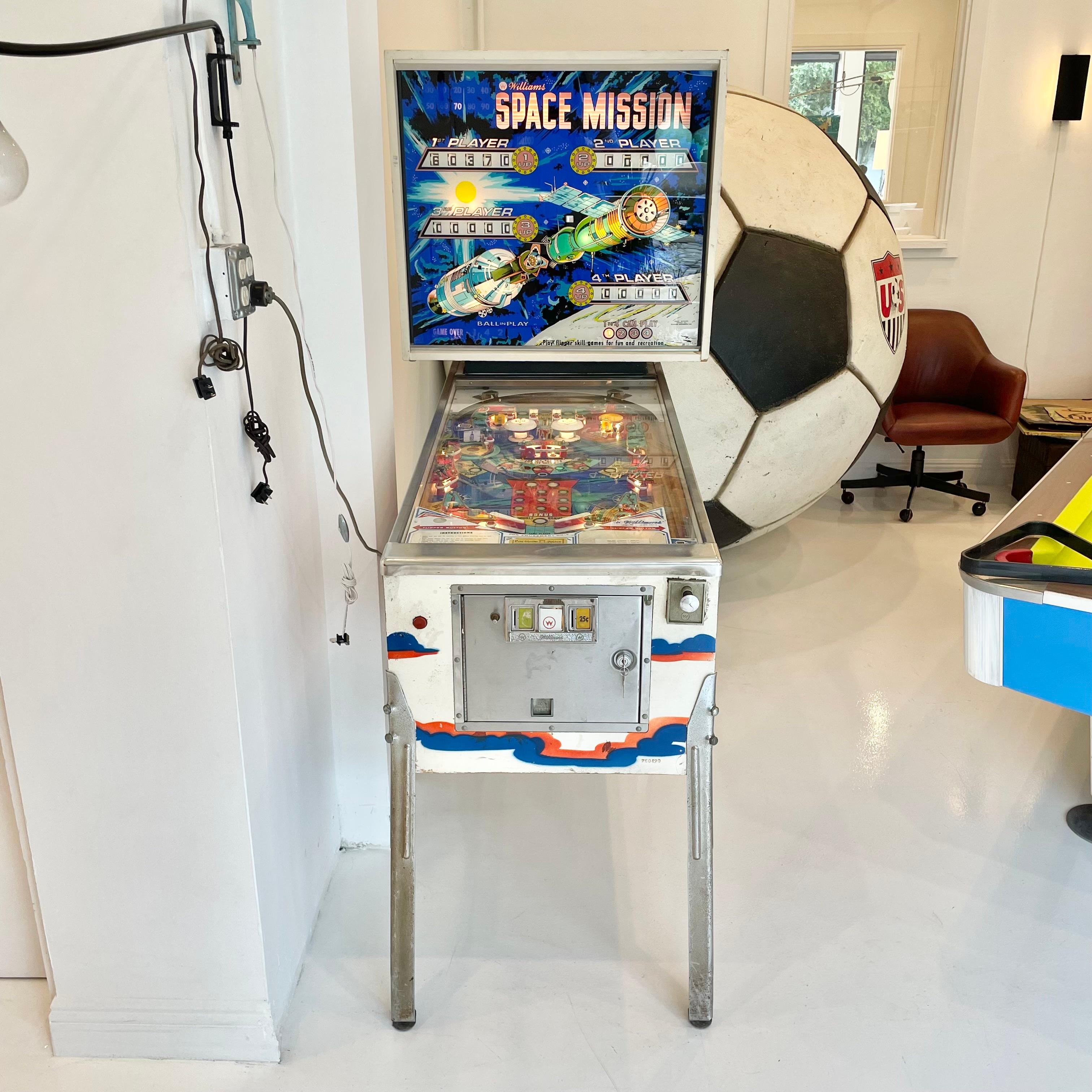 space mission pinball machine