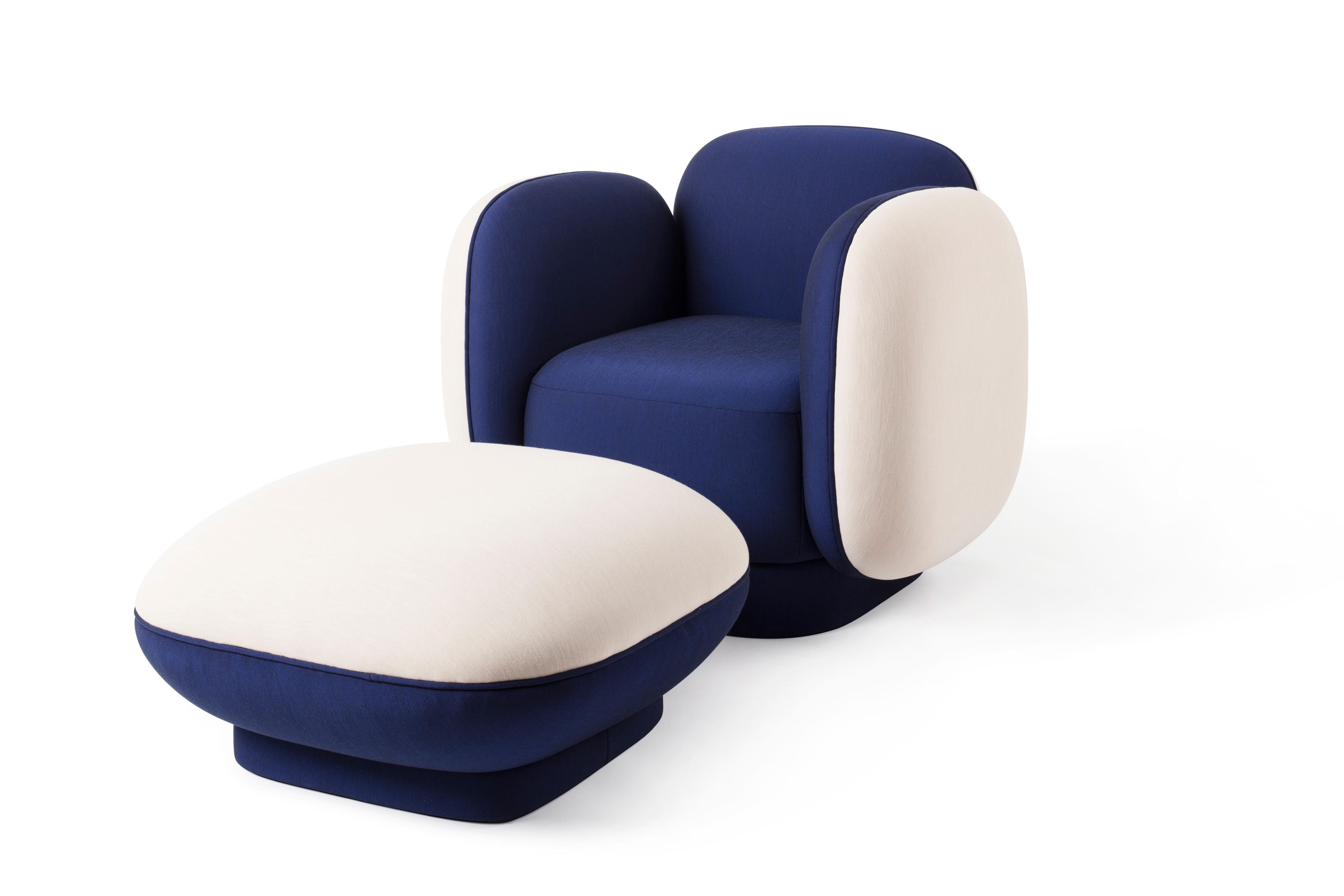 Space Oddity Armchair and Ottoman Designed by Thomas Dariel 3