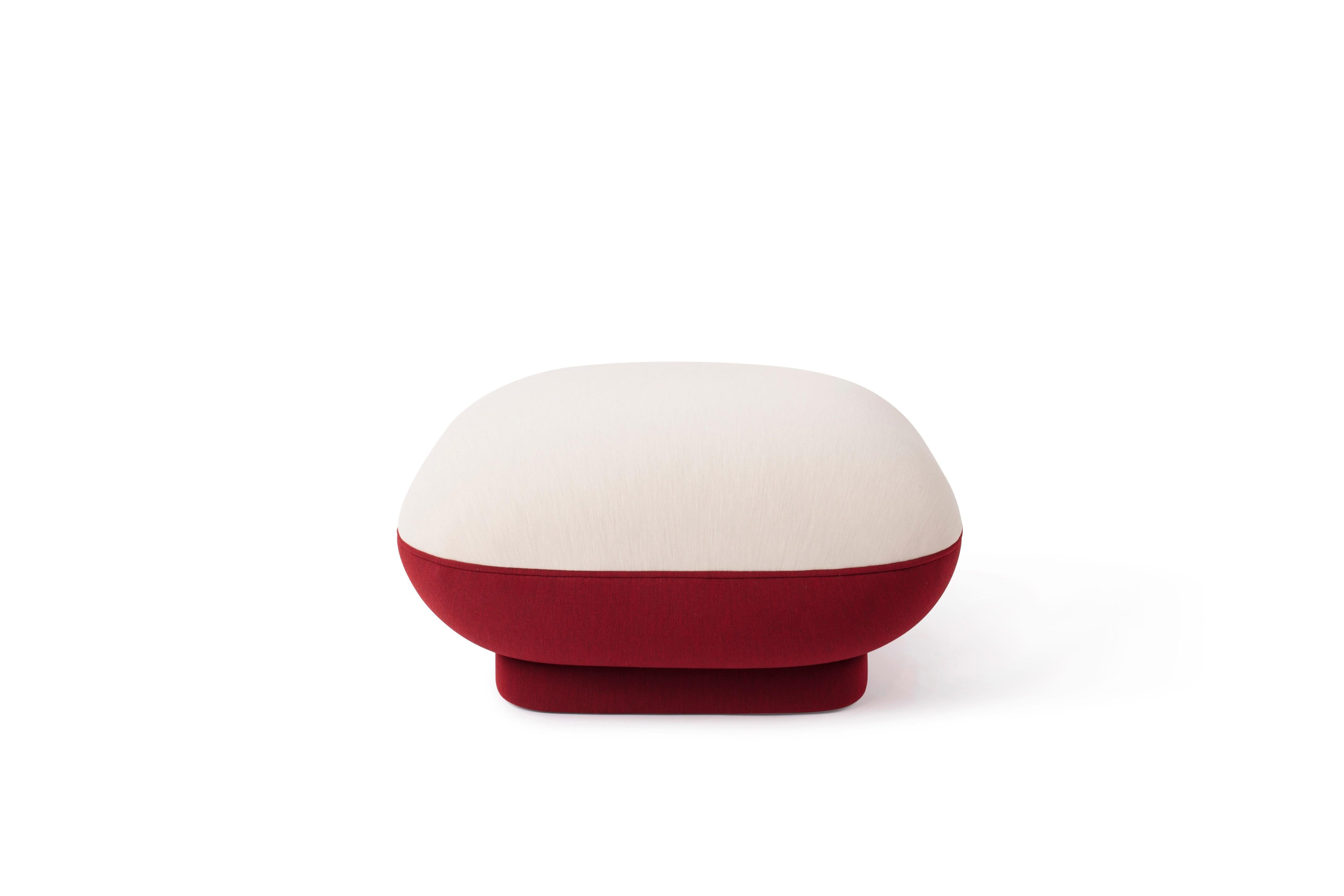 Modern Space Oddity Armchair and Ottoman Designed by Thomas Dariel