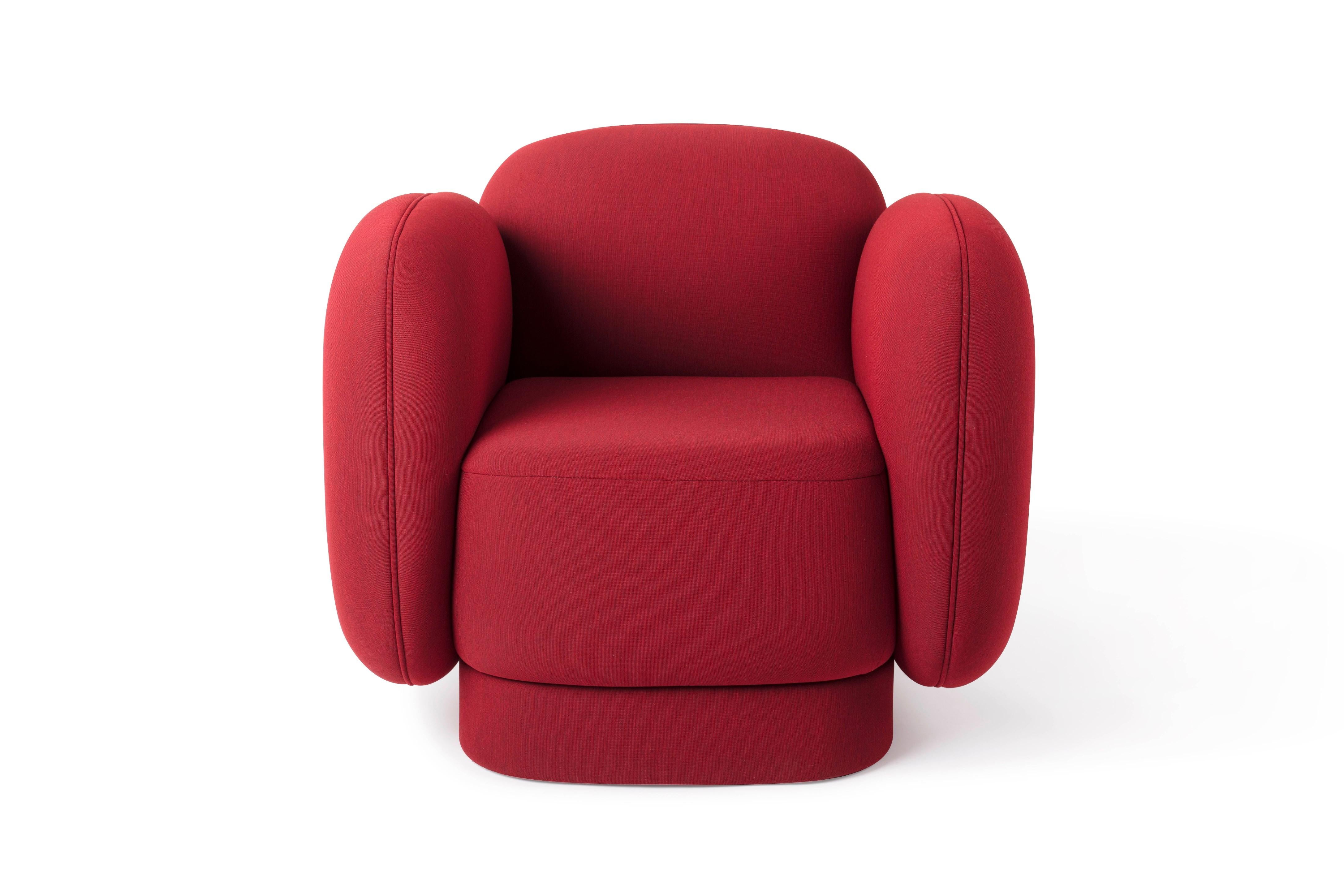 Space Oddity Armchair and Ottoman Designed by Thomas Dariel In New Condition In Geneve, CH